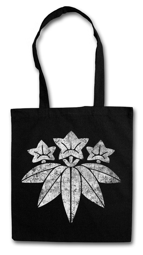 Beuteltasche Minamoto Clan Mon Stofftasche Shogun Samurai Ninja Shogunat Japan Logo