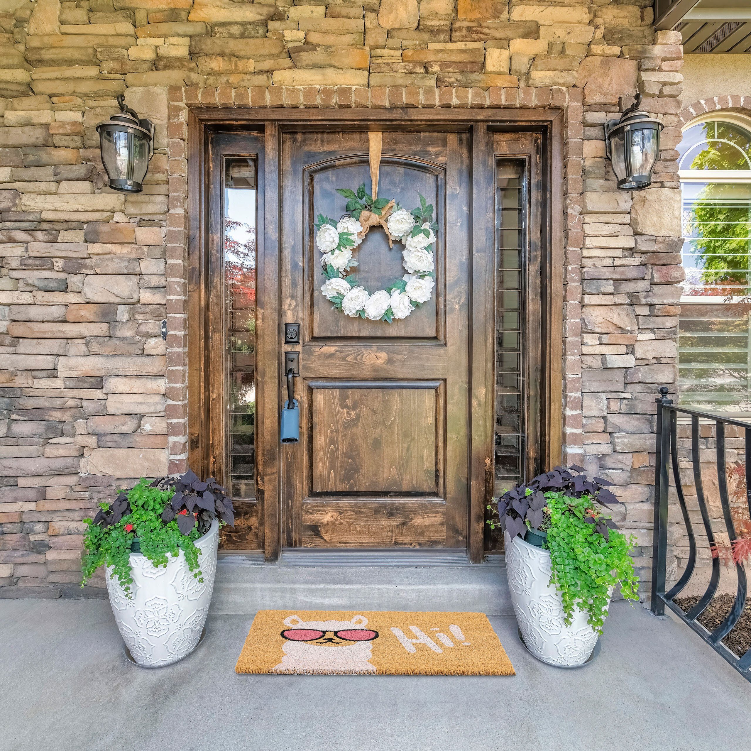 relaxdays Fußmatte Lama, Höhe: 15 mm günstig online kaufen