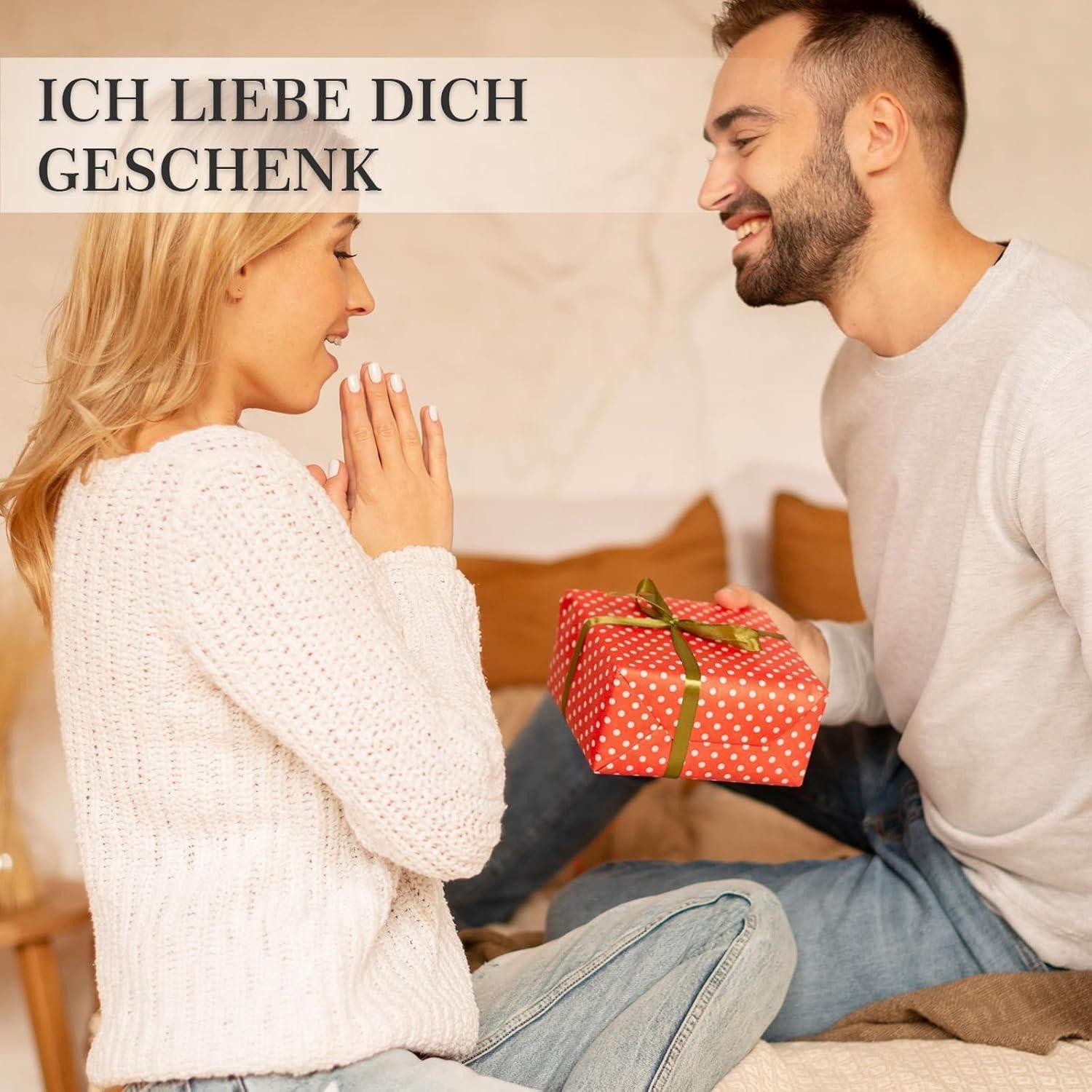 LuxusKollektion Acrylglasbild Ich liebe dich Geschenk Acryl Herz Hochzeitstag Jahrestag Mann Frau, (1 St) – Bild 2 von 5