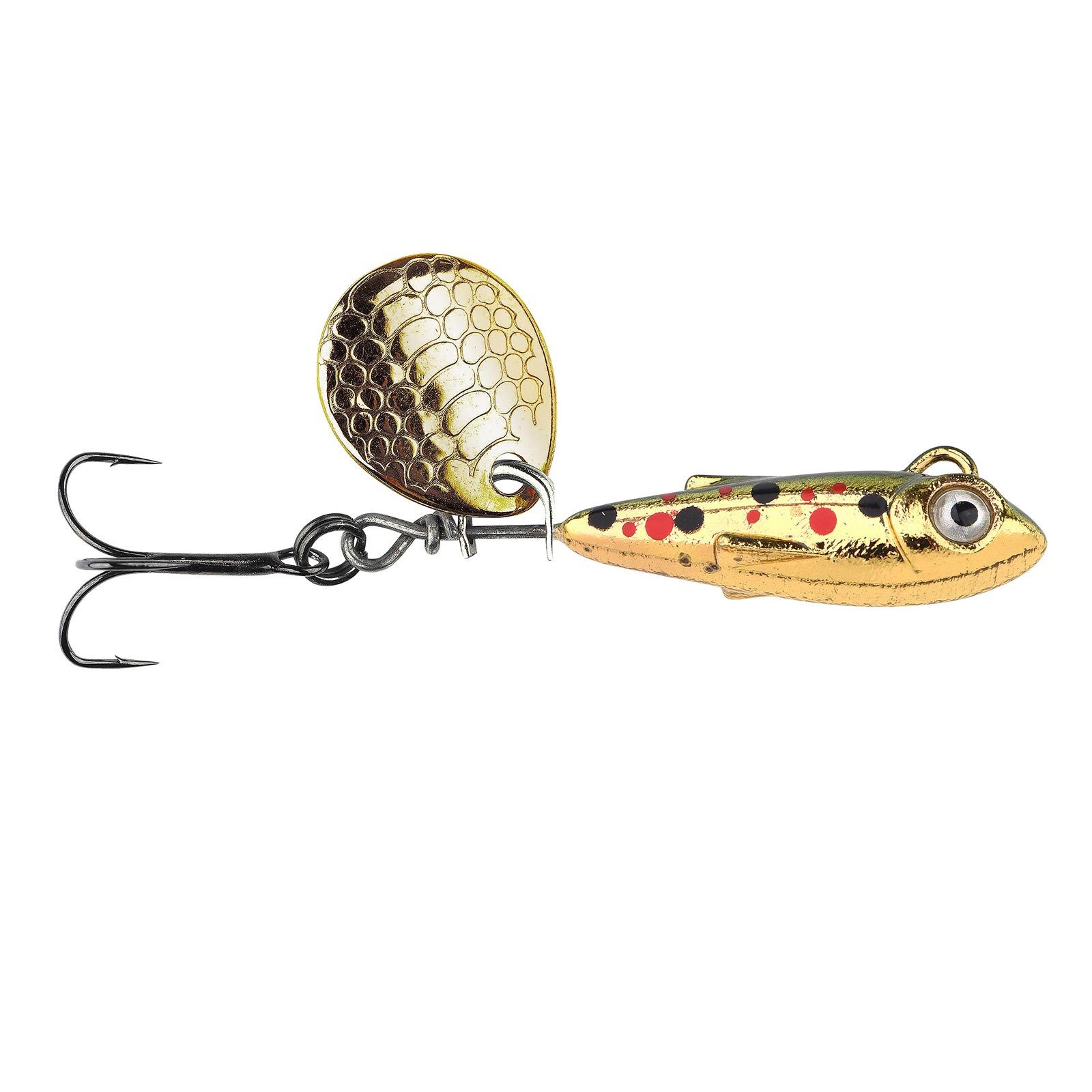 SPRO Kunstköder, SPRO Larva Micro Tailspin Brown Trout 3,5cm 6g Tailspinner