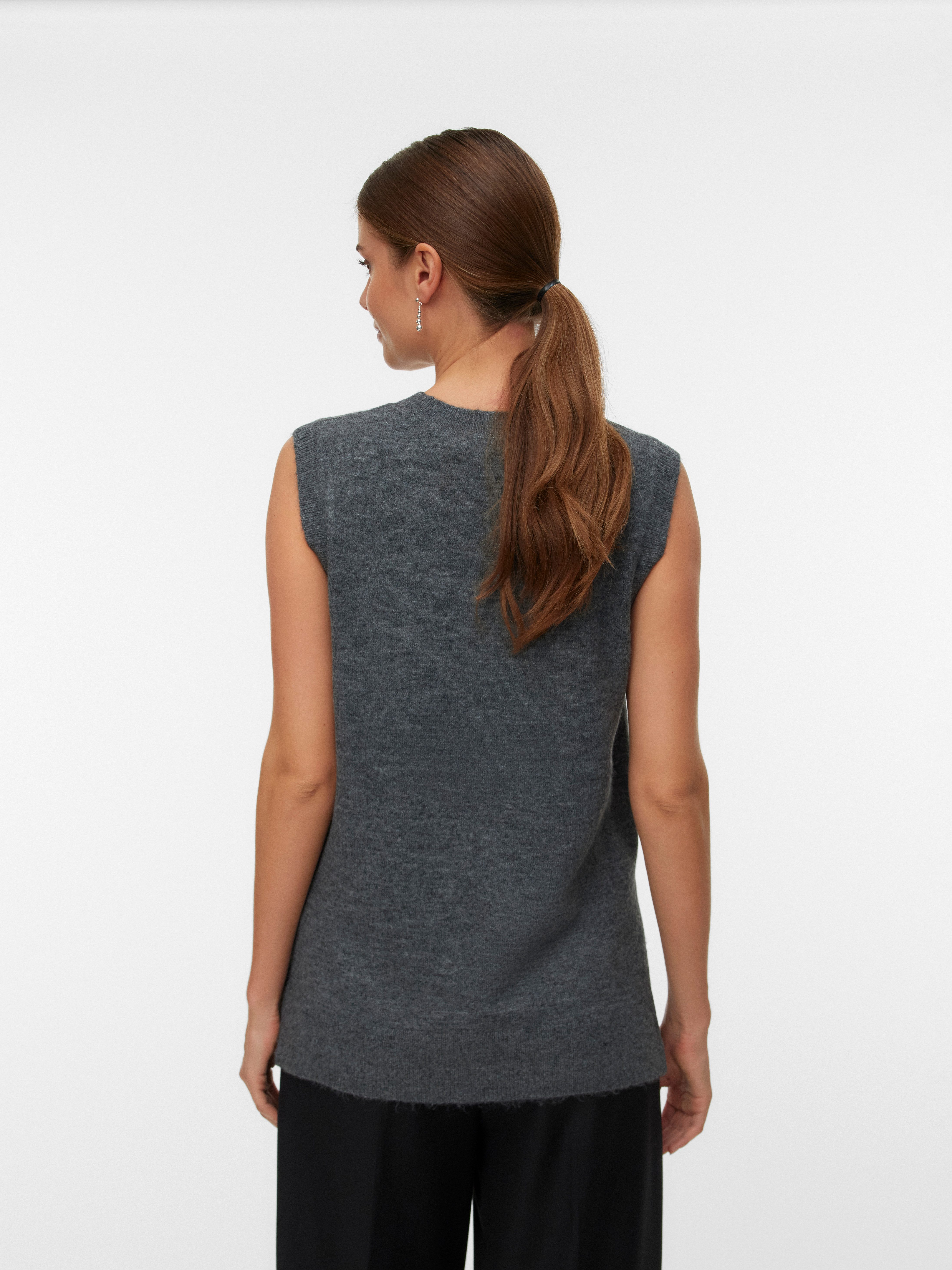 Vero Moda Pullunder VMLEFILE SL O-NECK günstig online kaufen