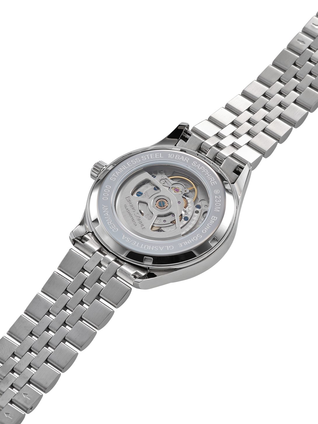 BRUNO SÖHNLE Automatikuhr Glashütte Herrenuhr TURIN Automatik