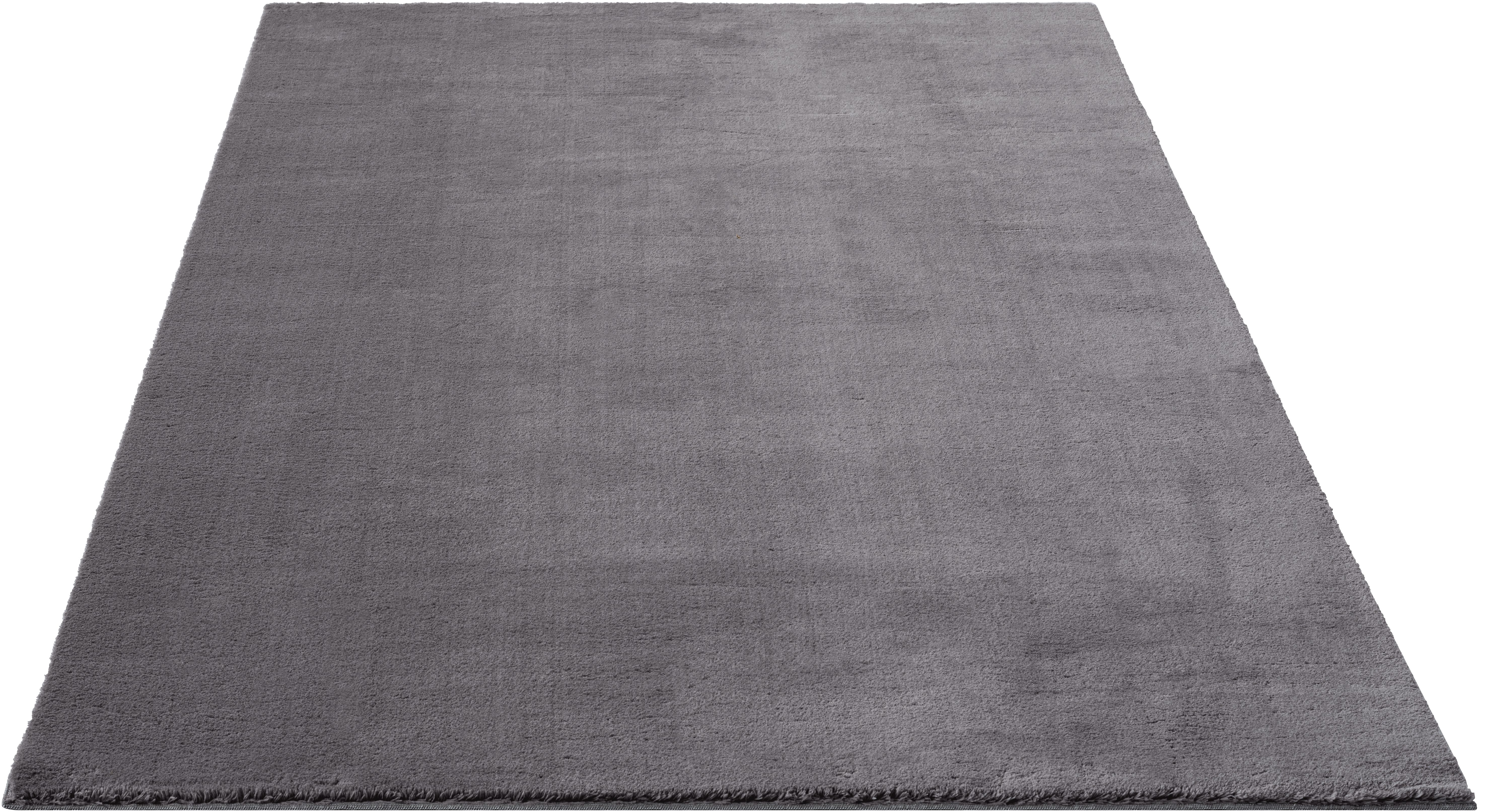 the carpet Teppich Relax kuschelig & Super Soft, Anti-Rutsch Unterseite, rechteckig, Höhe: 16 mm, Waschbar bis 30 Grad, Felloptik, Wohnzimmer Teppich, Kundenliebling