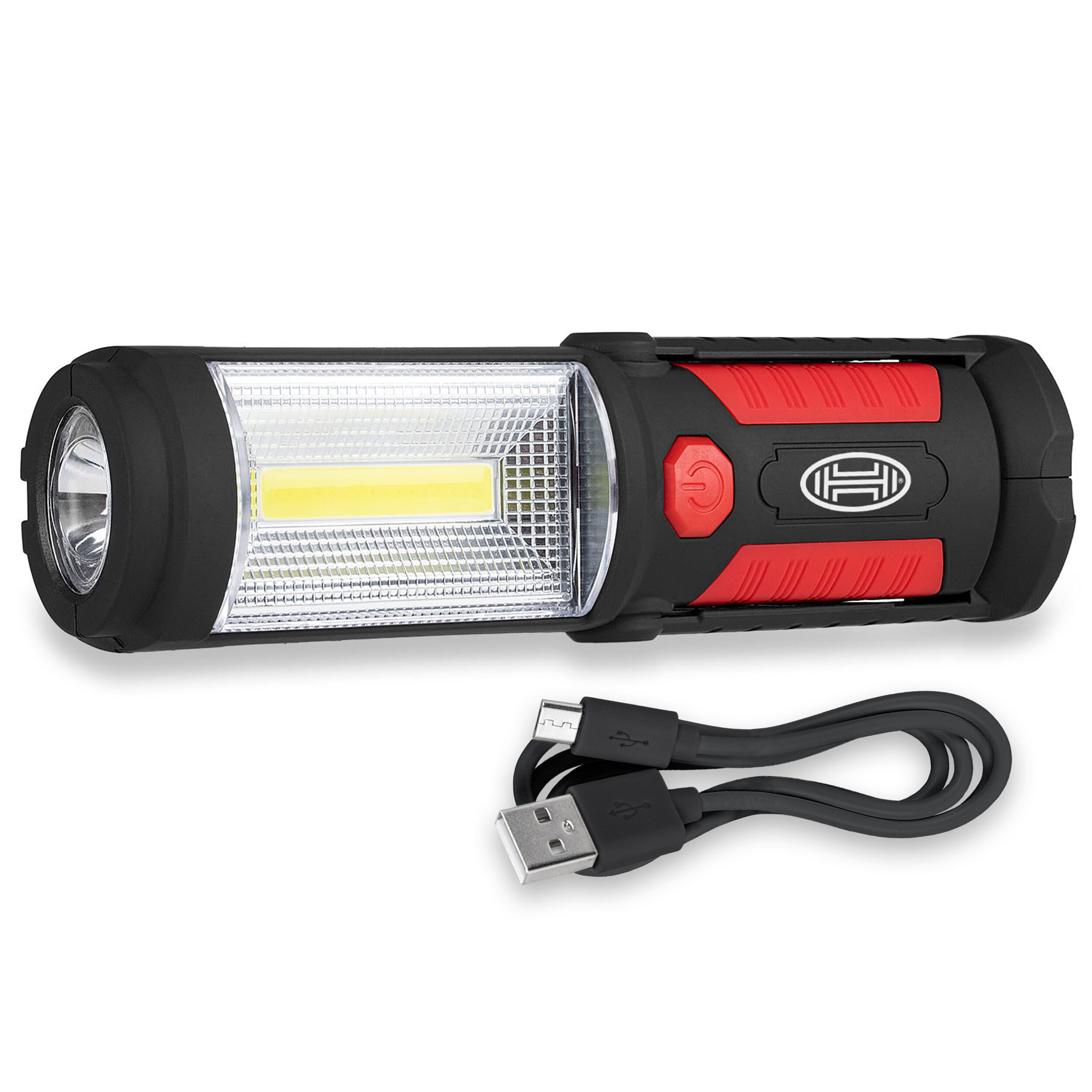 HEYNER LED Arbeitsleuchte Werkstattlampe Akku LED-Arbeitsleuchte wiederaufladbar