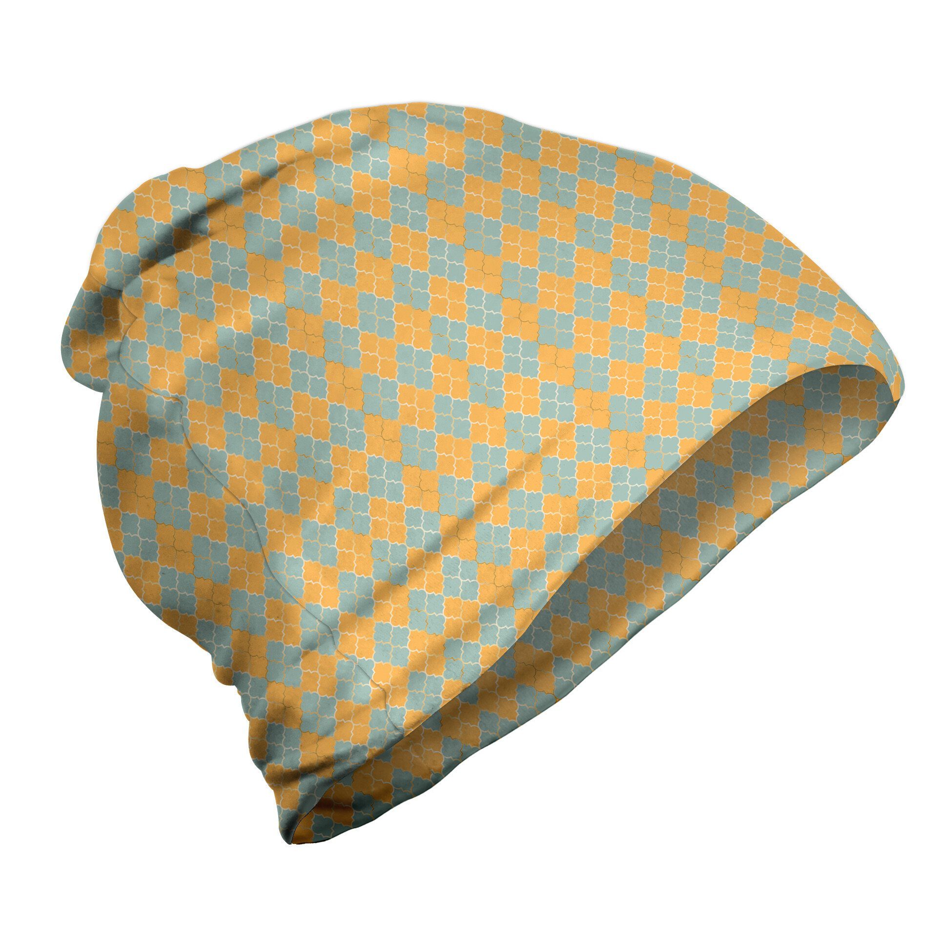 Abakuhaus Beanie Wandern im Freien Quatrefoil Motiv Argyle Einflüsse