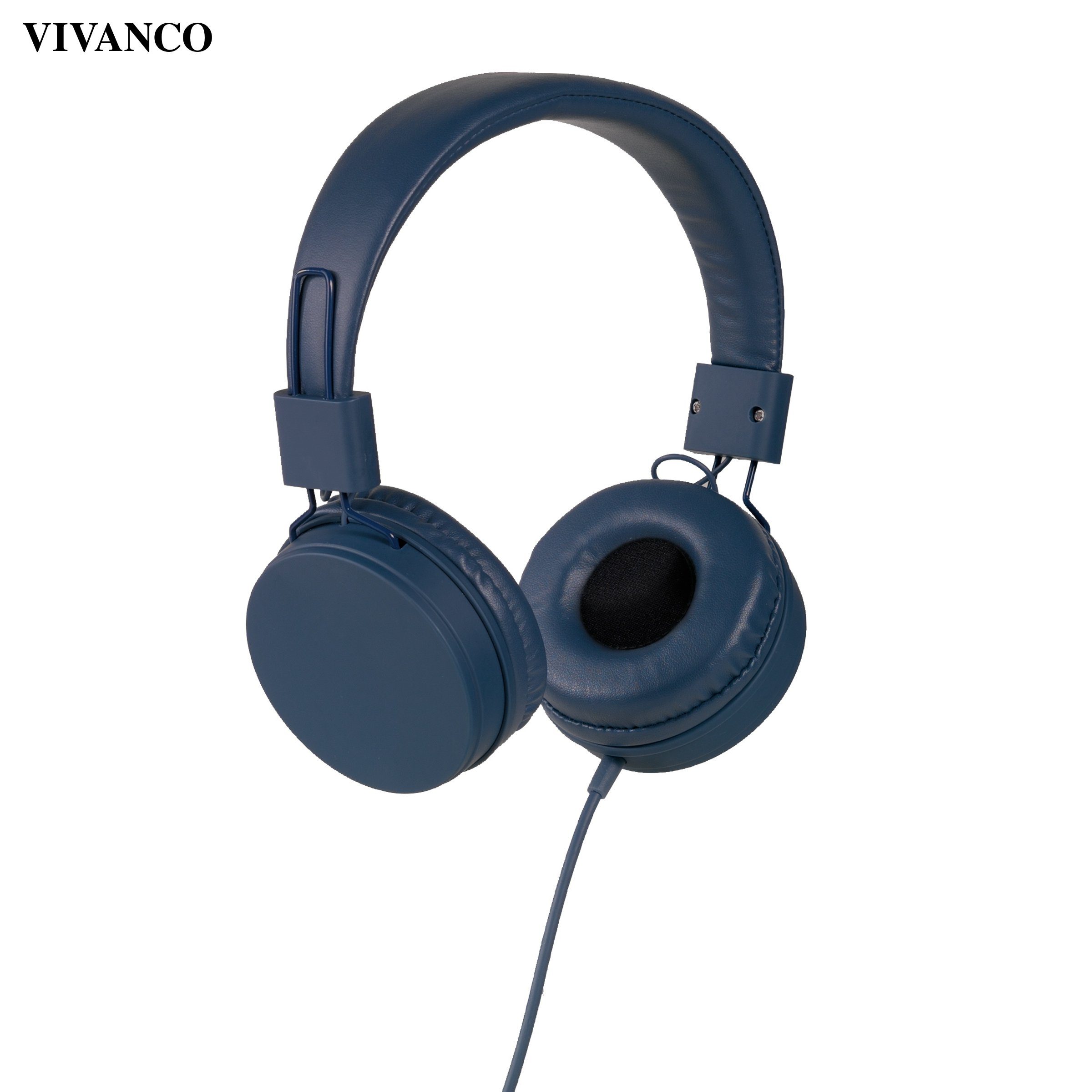 Vivanco Kopfhörer, Vivanco Kopfhörer Ohraufliegende (Anruffunktion), Kopfhörer Ohraufliegende