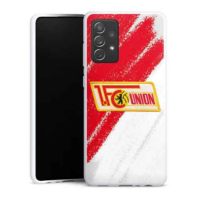 DeinDesign Handyhülle Offizielles Lizenzprodukt 1. FC Union Berlin Logo, Samsung Galaxy A72 Silikon Hülle Bumper Case Handy Schutzhülle