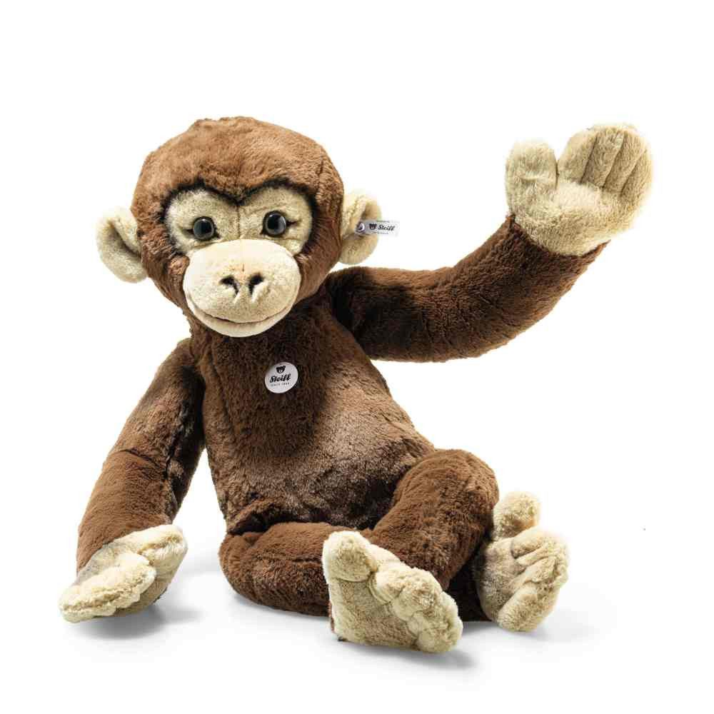 Steiff Kuscheltier Steiff 060465 Jocko Schimpanse 70cm Plüsch Dschungel Primat Affe
