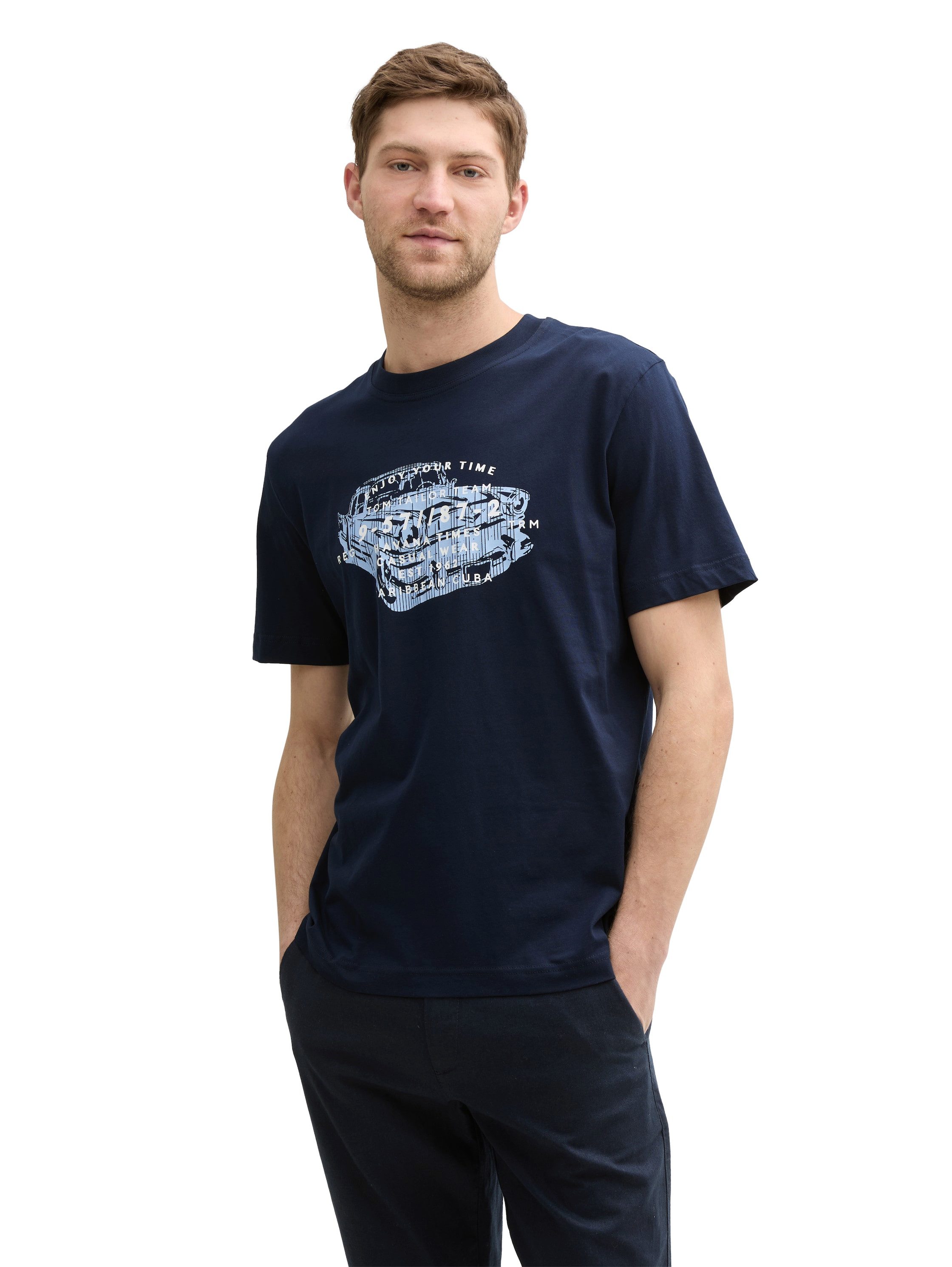 TOM TAILOR T-Shirt (Packung, 2-tlg) mit günstig online kaufen