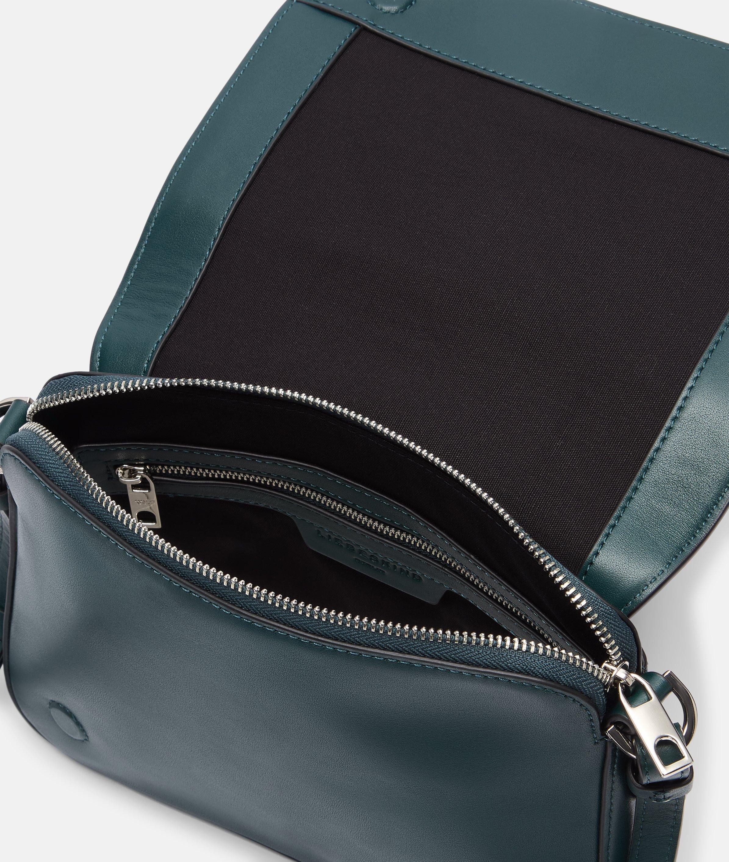 Liebeskind Berlin Umhängetasche Dancing Letters Clarice Crossbody S, Handliche Umhängetasche aus Nappaleder