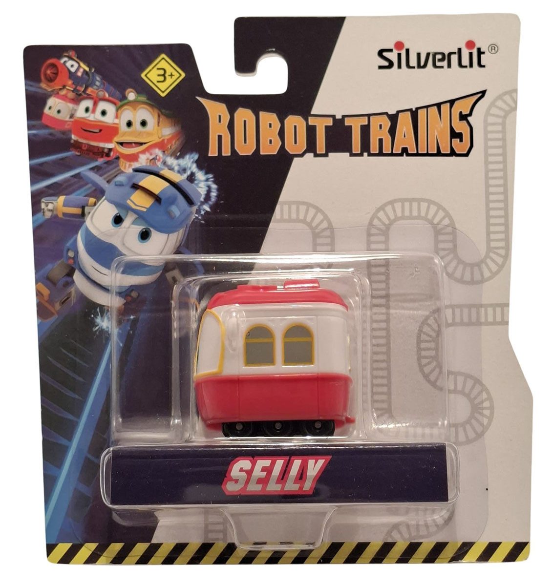 Silverlit Spielfigur Silverlit Robot Trains Selly Spielfahrzeug Lokomotive Spielzeugzug Wag
