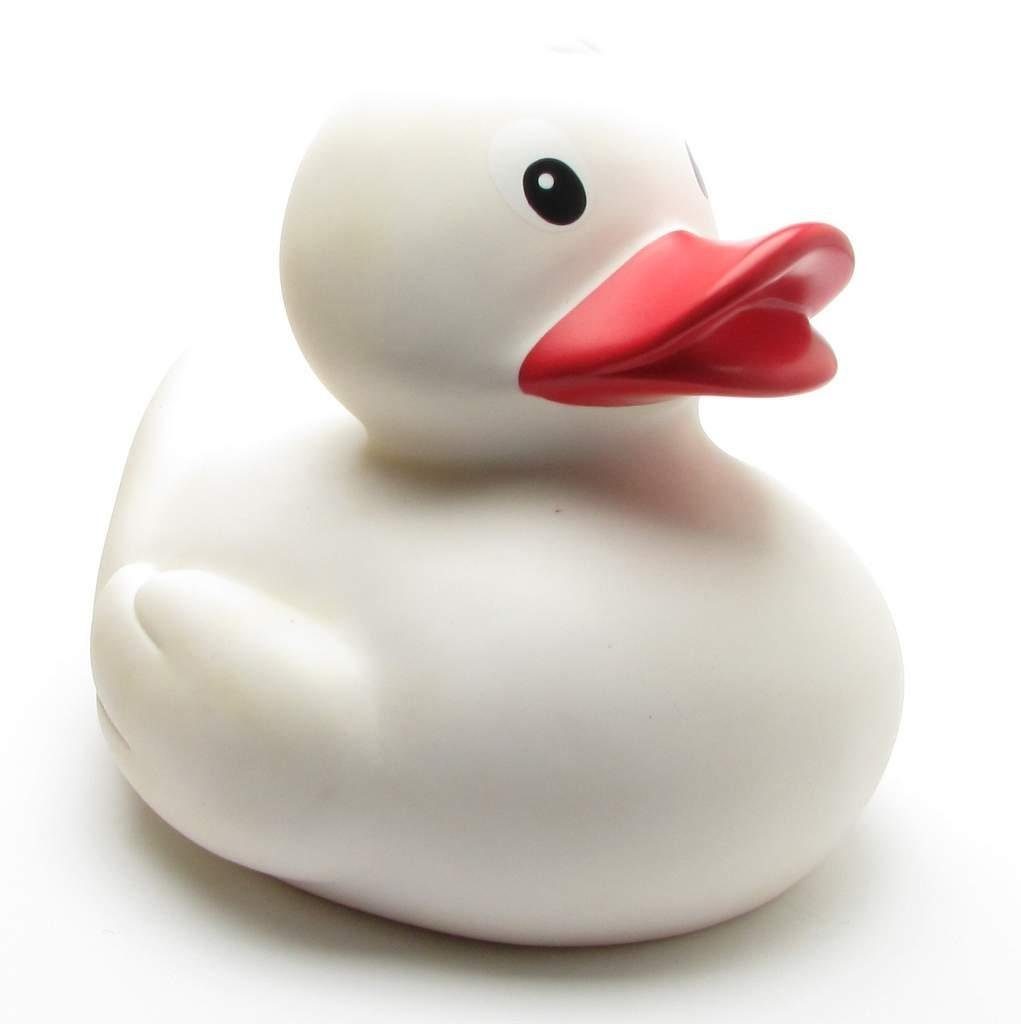 Duckshop Badespielzeug »Badeente XXL Charlotte - weiss - Quietscheente«  online kaufen | OTTO