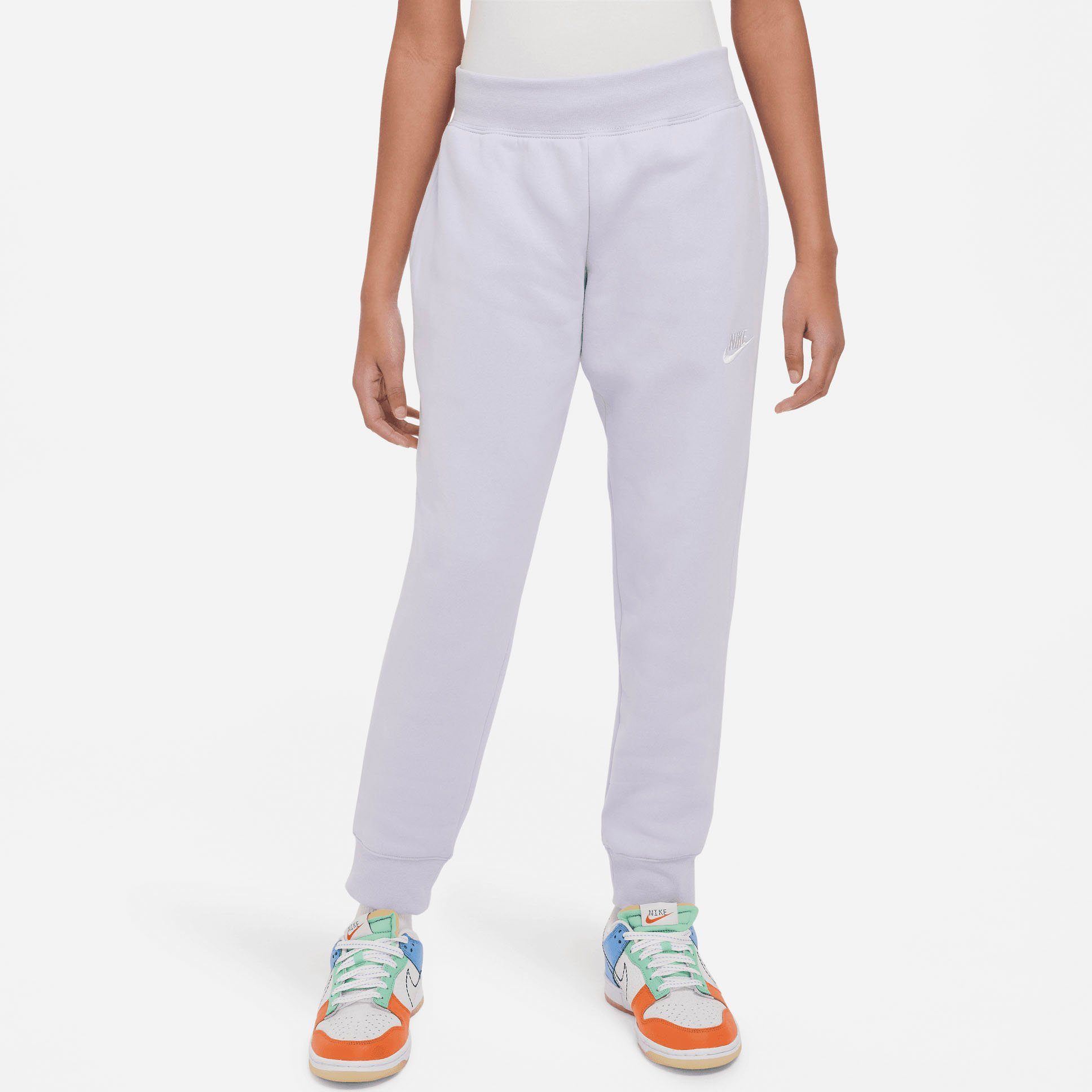 Nike Sportswear Jogginghose Club Fleece (Girls) lila Big Kids' Pants