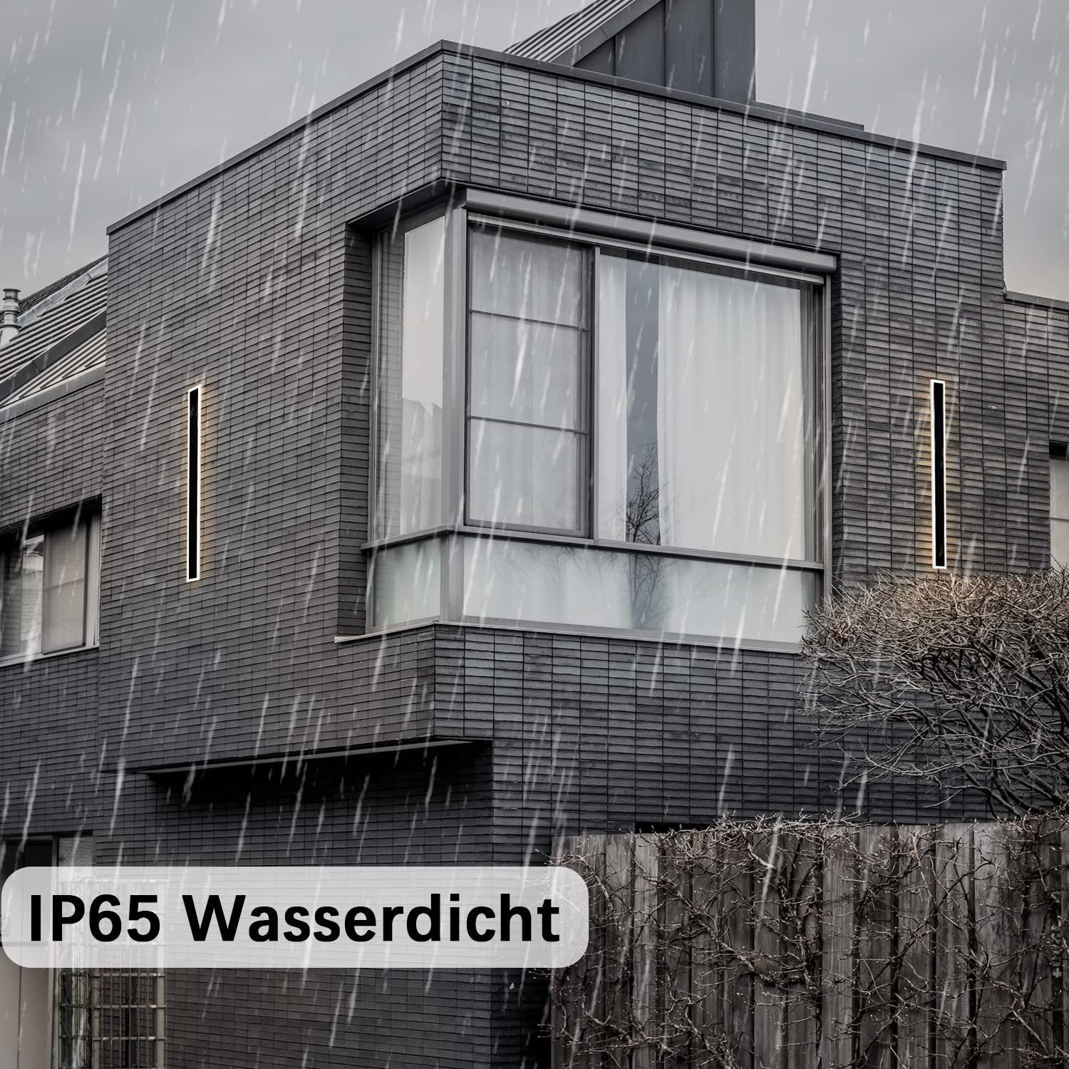 Nettlife LED Wandleuchte Aussen IP65 Wasserdicht günstig online kaufen