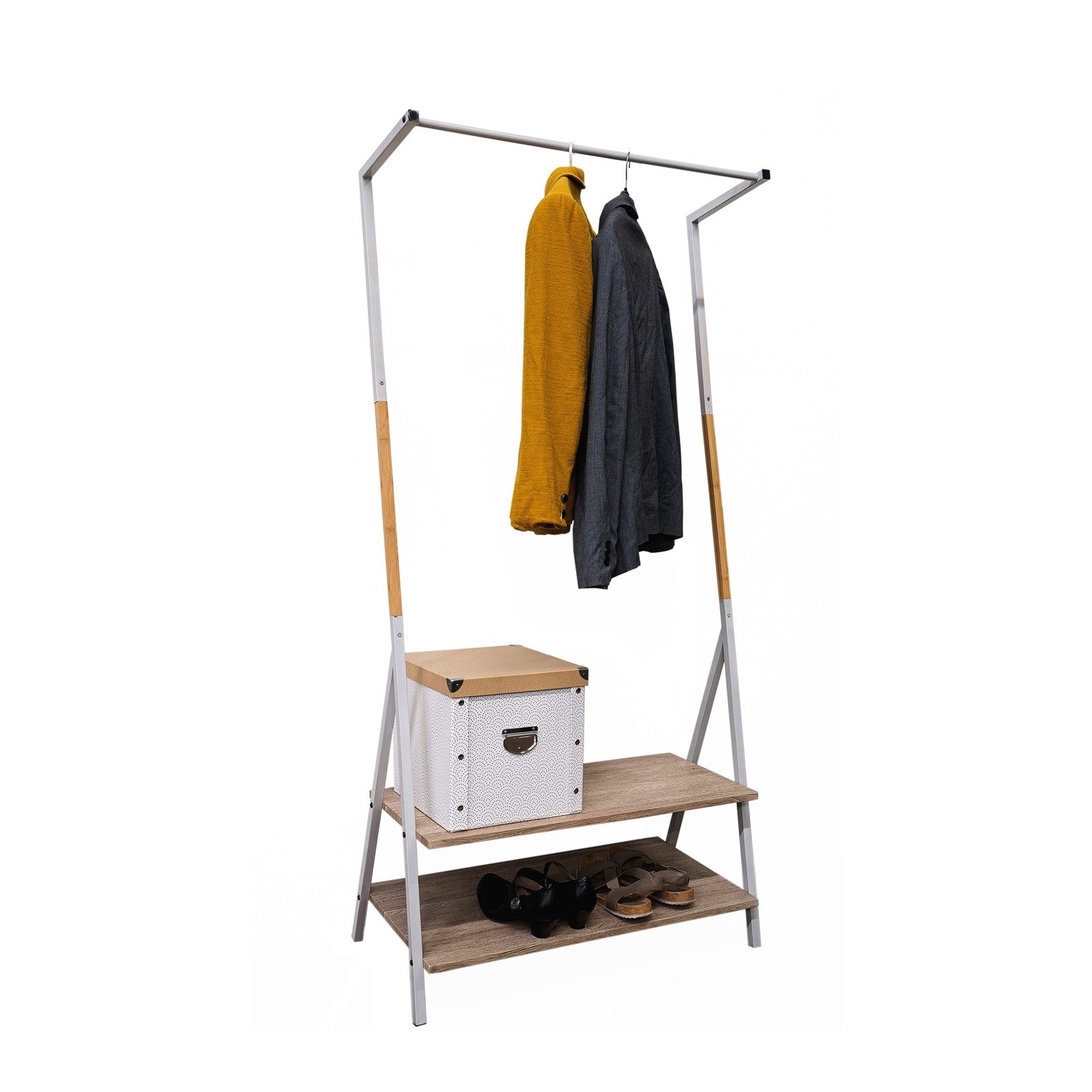 HTI-Line Garderobenständer Garderobe Bambus, (Stück, 1 günstig online kaufen
