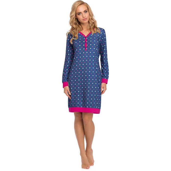 Cornette Nachthemd Damen Nachthemd 654 2015 (1-tlg)