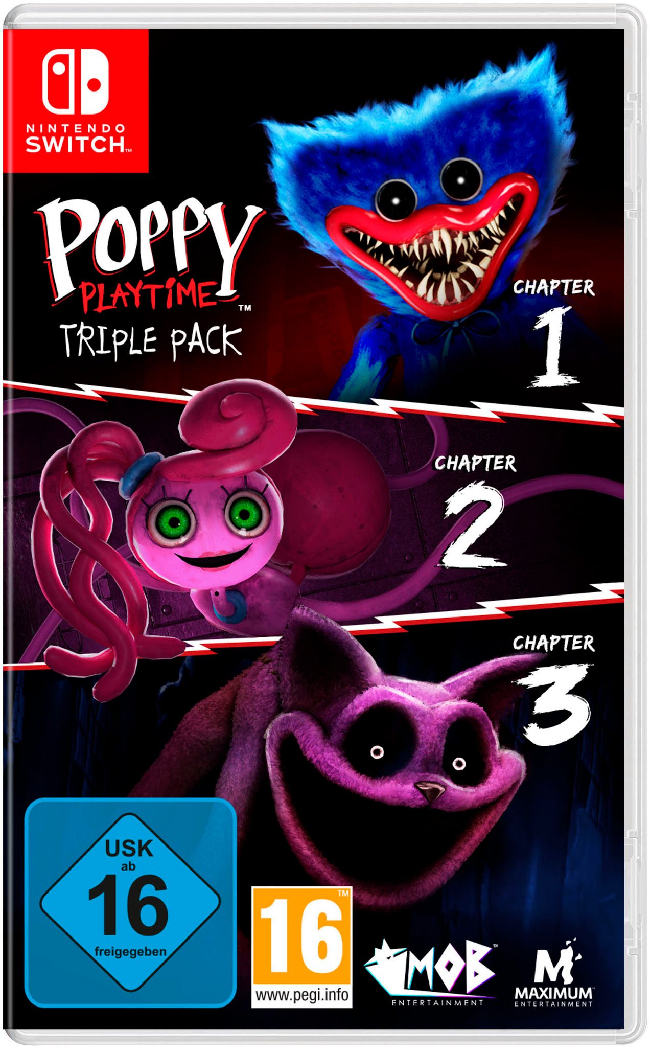 Poppy Playtime Triple Pack (Softwarekarte), Nintendo Switch