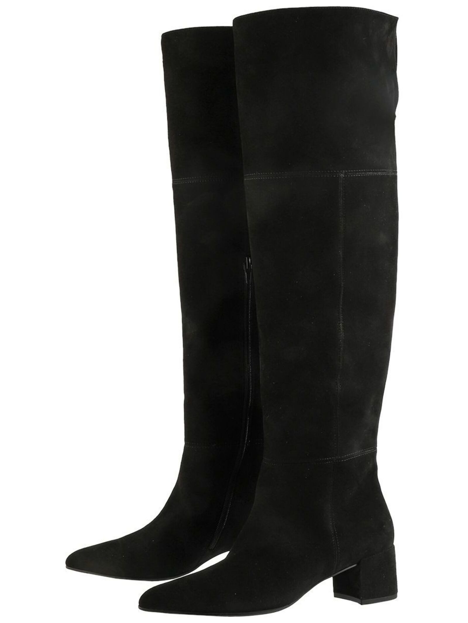 Högl Högl Stiefel Veloursleder Overkneestiefel – Bild 4 von 5