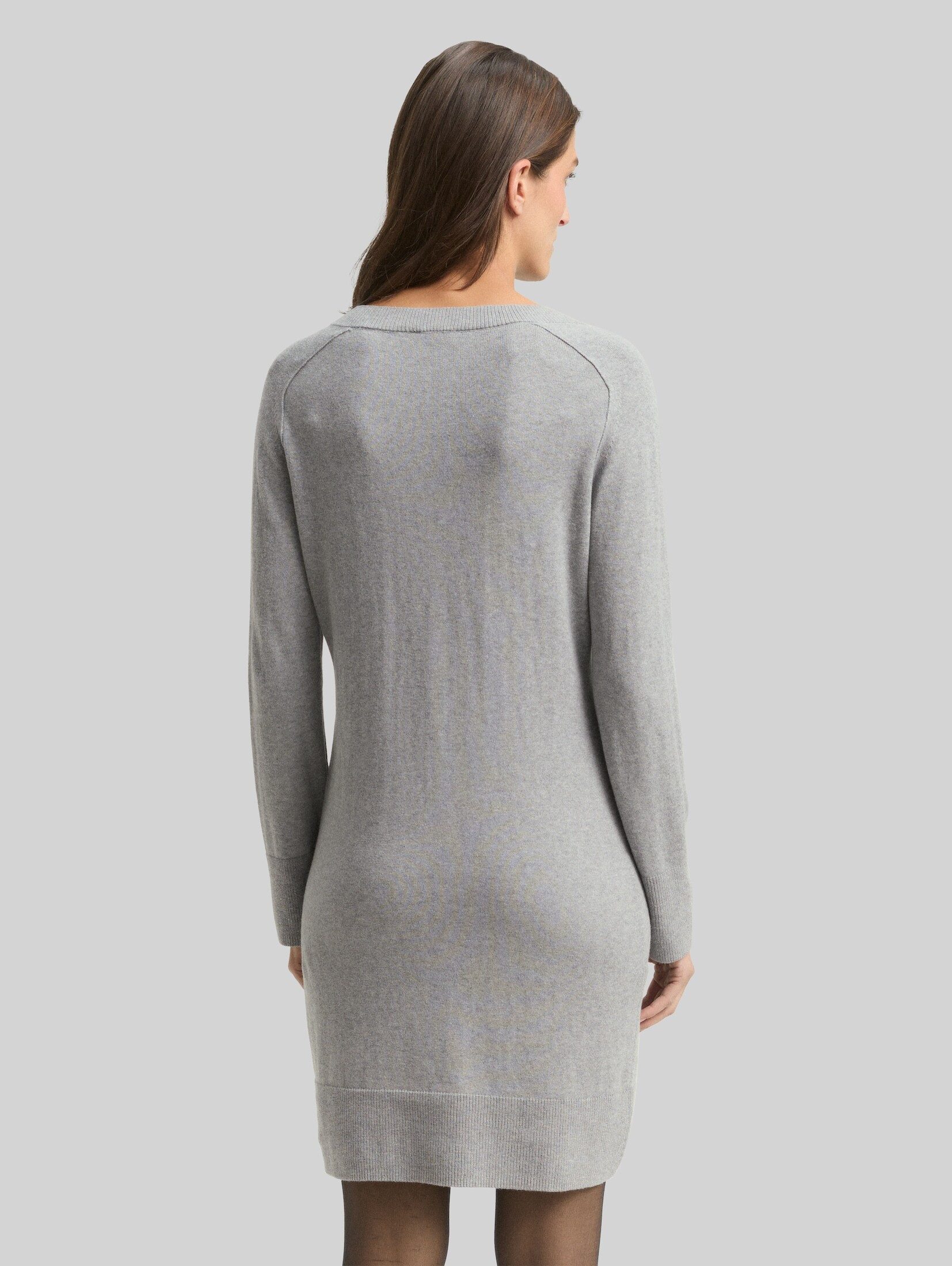 TOM TAILOR Sommerkleid Kleider & Jumpsuits Strickkleid mit Kaschmir-Anteil