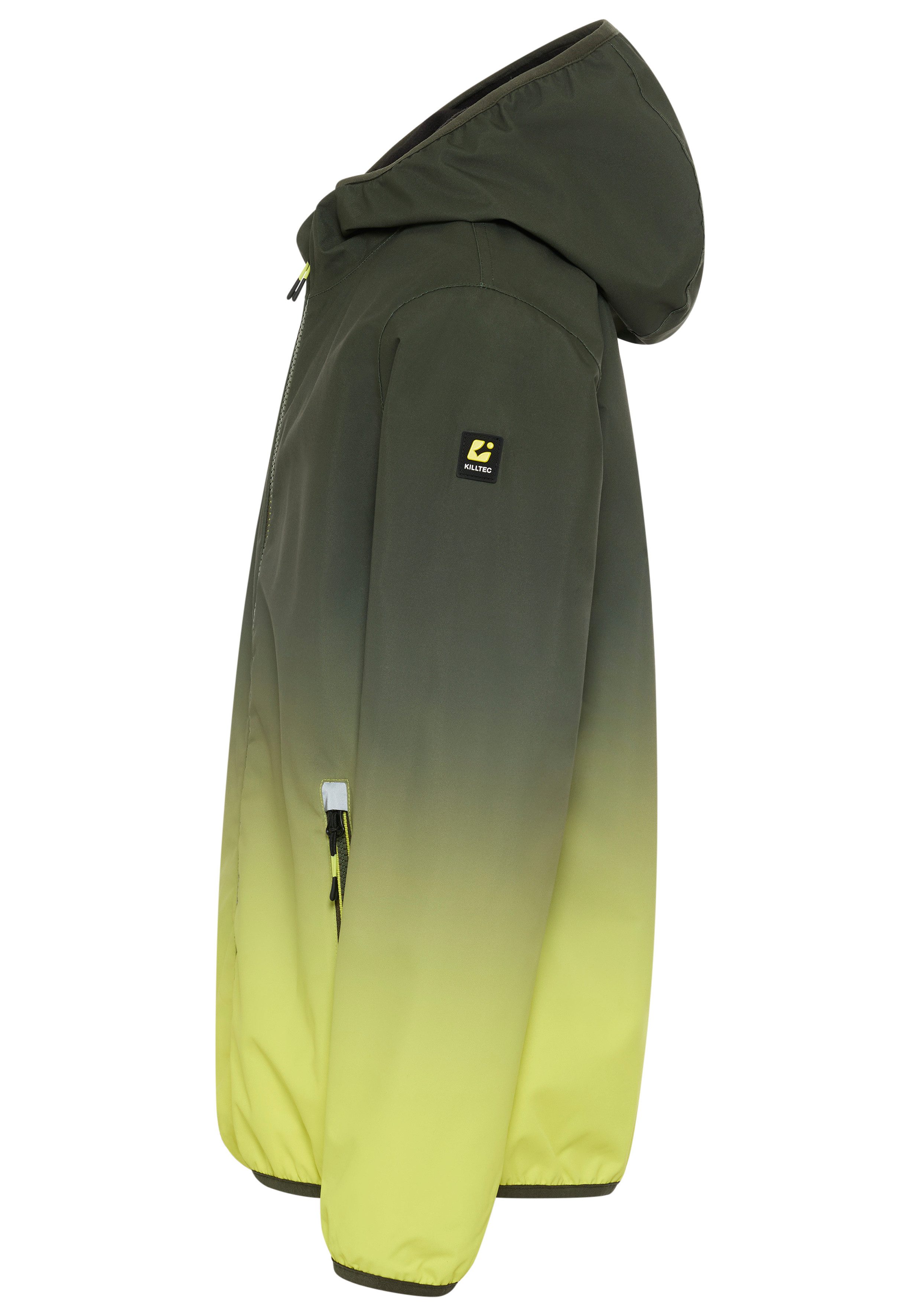 Killtec Regenjacke BOYS REGENJACKE OT für Kinder, mit Eingrifftaschen, wasser- & winddicht – Bild 4 von 4