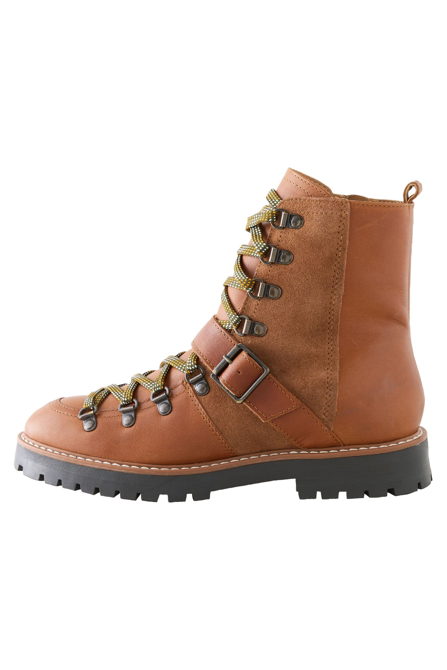 Forever Comfort® Schnürstiefel mit Schnalle Schnürstiefelette