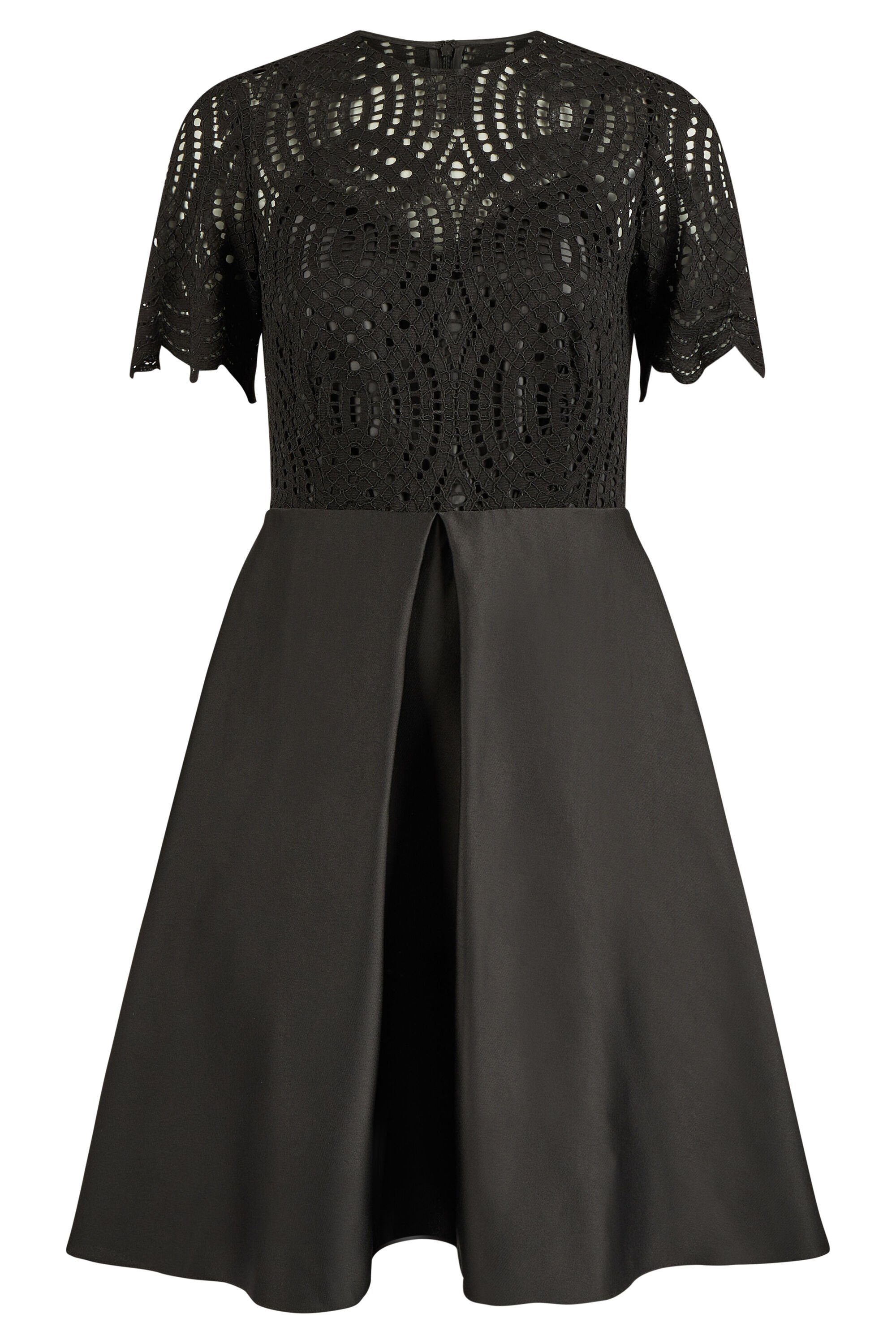 Kleo Cocktailkleid (1-tlg) elegant schimmernder Satinrock günstig online kaufen