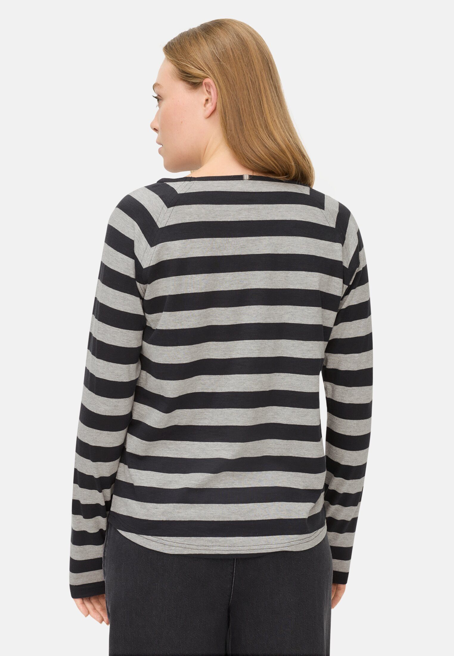 camel active Langarmshirt mit Raglanärmeln Langarm Rundhals günstig online kaufen