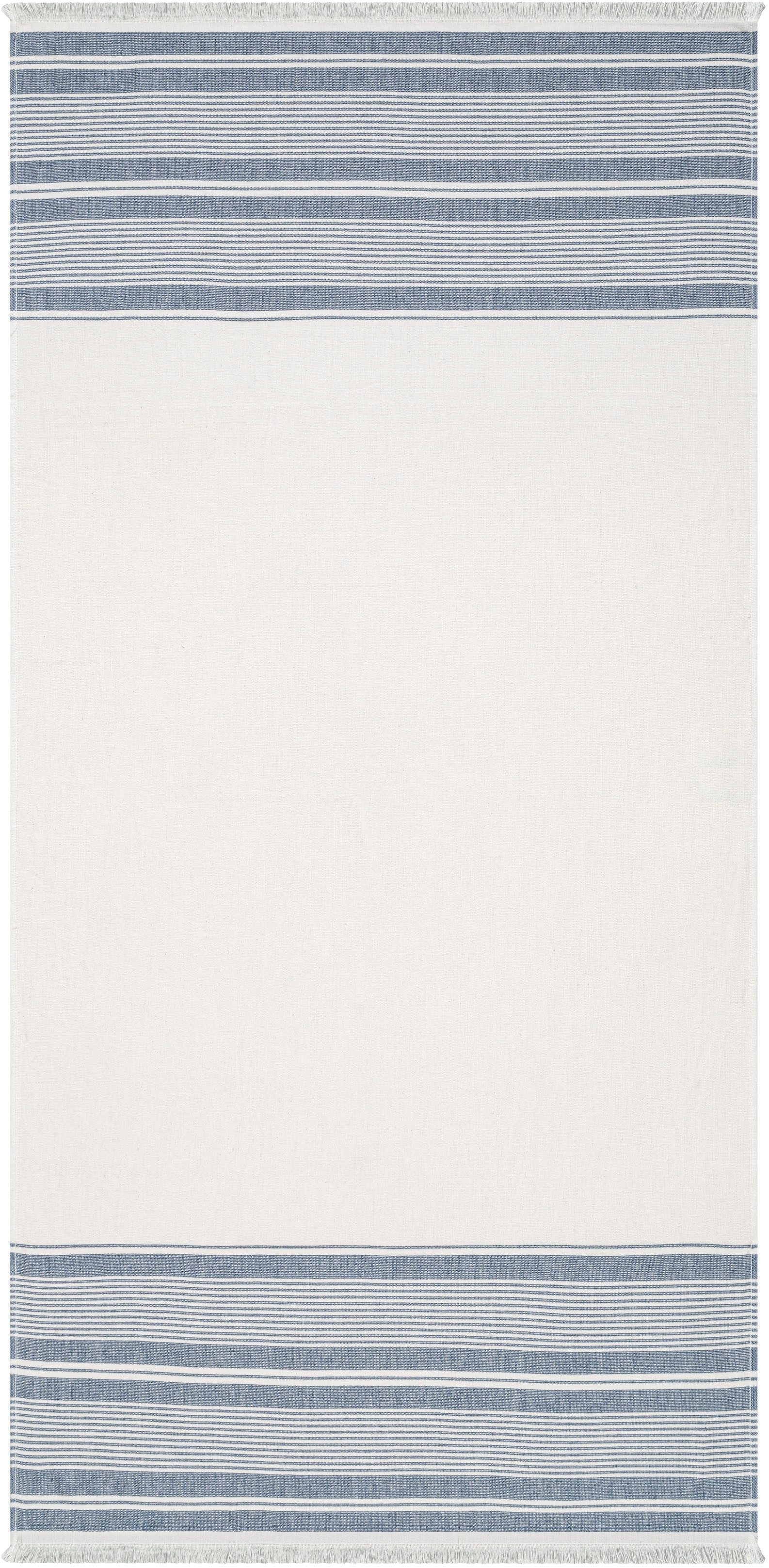 Egeria Strandtuch Pestemal, gewebte Ware (1-St), 80x180 cm, mit Fransen