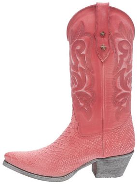 Mayura Boots ALABAMA Rot Cowboystiefel Rahmengenähte Damen Westernstiefel