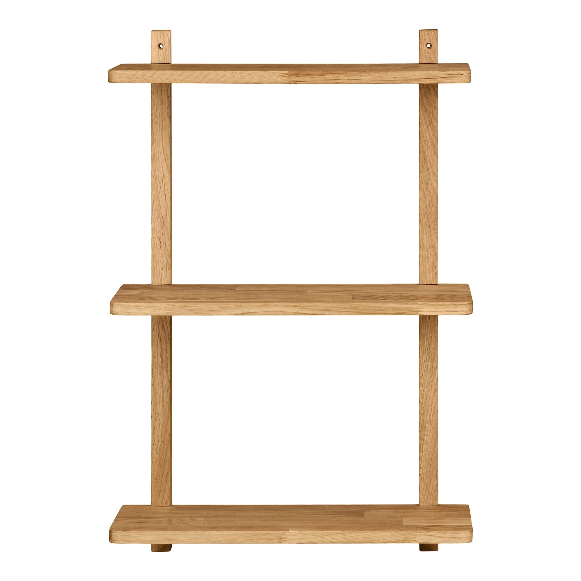 freiraum Hängeregal Townsville, in Eiche, Massivholz - 20x75x50cm (BxHxT)