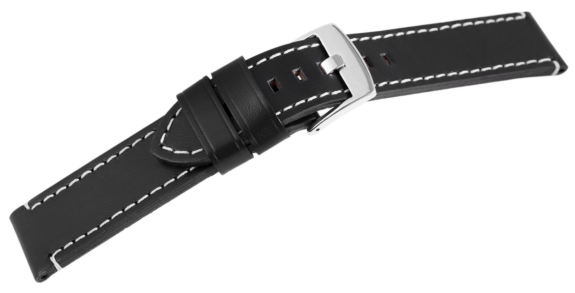 STEINMEISTER Uhrenarmband silberfarbig, langlebig, Herren ErsatzArmband