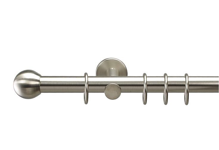 Liedeco Gardinenstange, Ø 20 mm, Fixmaß, mit Bohren