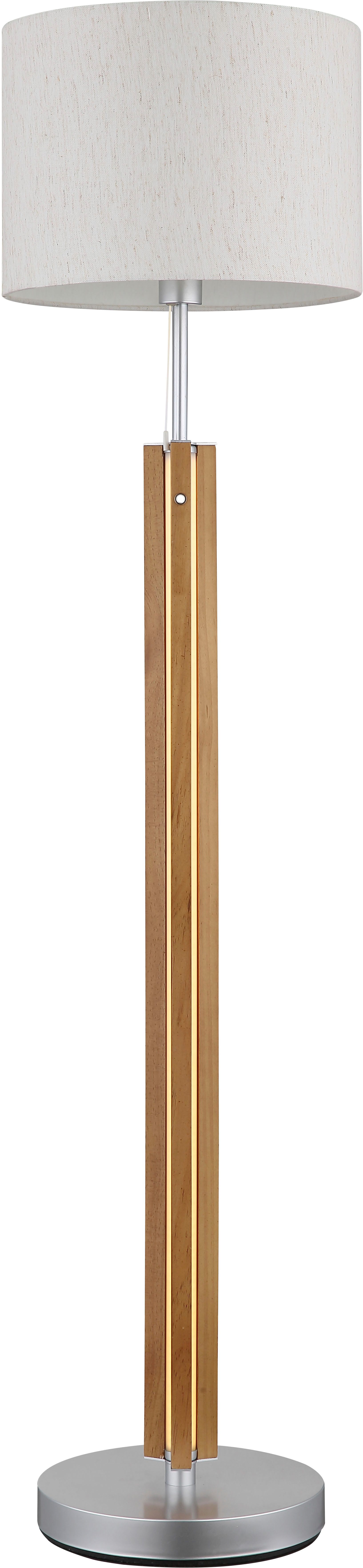 NOWA Stehlampe TAUGUS, ohne Leuchtmittel, Stehleuchte, Textil, Schirm und L günstig online kaufen