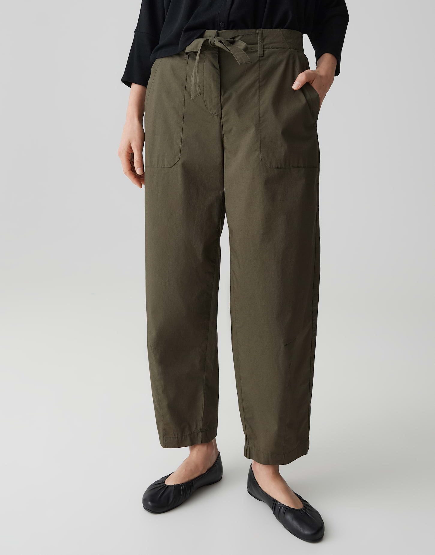 OPUS Cargohose MYHA LIGHT aus leichter Webware Abnehmbarer Gürtel ergänzt den Cargo-Look