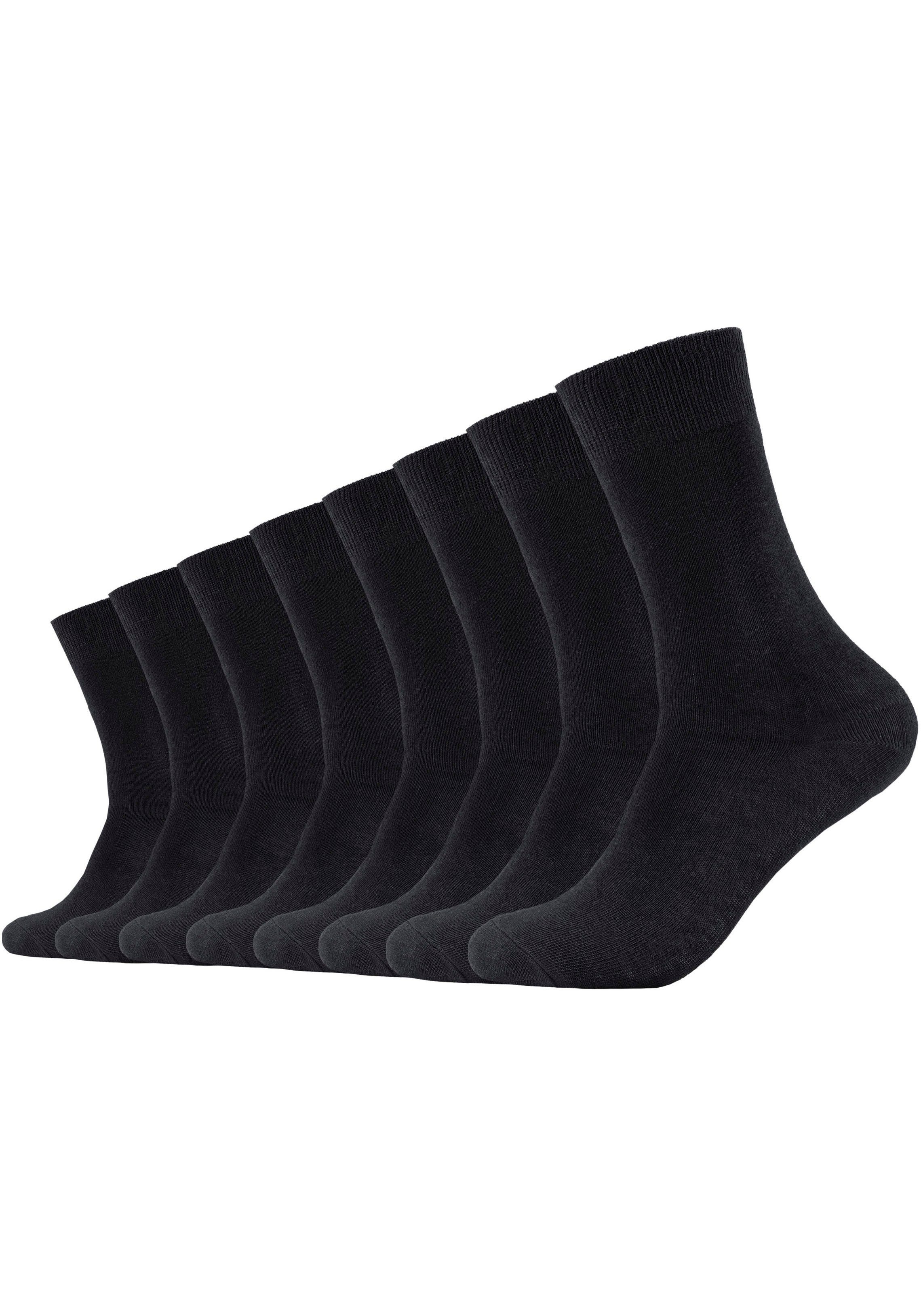s.Oliver Socken essentials (8-Paar) mit weichem Bund günstig online kaufen