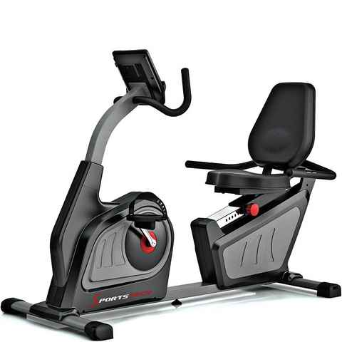 Sportstech Ergometer ES600, Magnetbremssystem, Tablethalterung, USB-Ladeanschluss