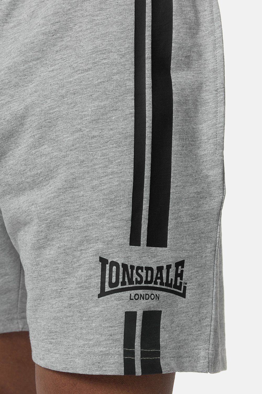 Sweatshorts Grey/Black Marl ARDCHARNICH Lonsdale