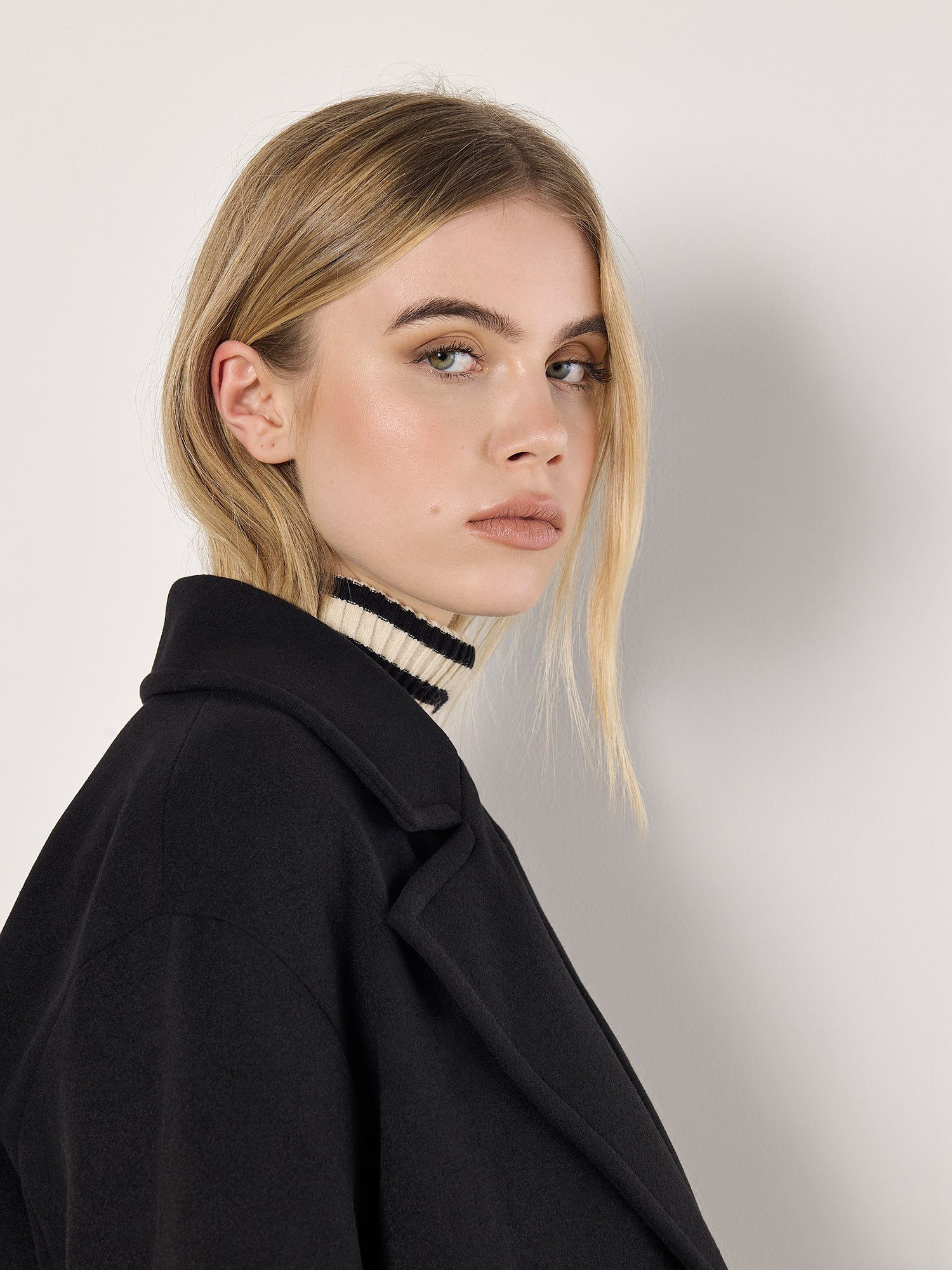 Apricot Wollmantel mit Reverskragen im Relaxed Fit – Bild 5 von 5