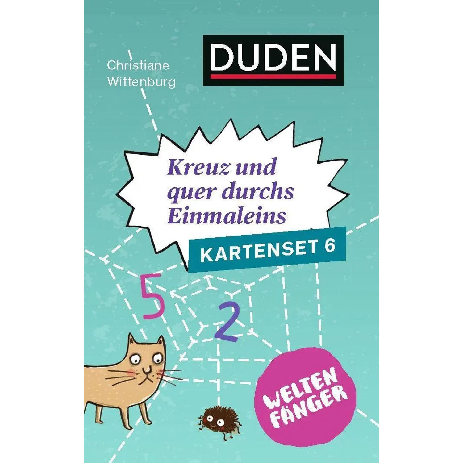 Duden Spiel Weltenfänger: Kreuz und quer durch's Einmaleins (Kartenset 6)