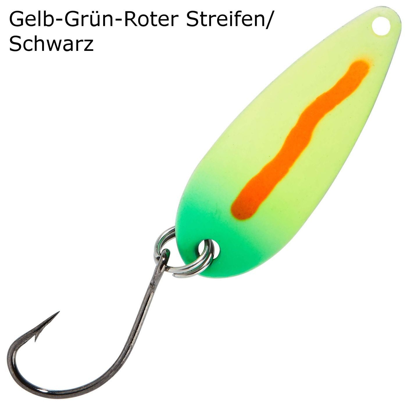 Gelb-Grün-Roter Streifen/Schwarz