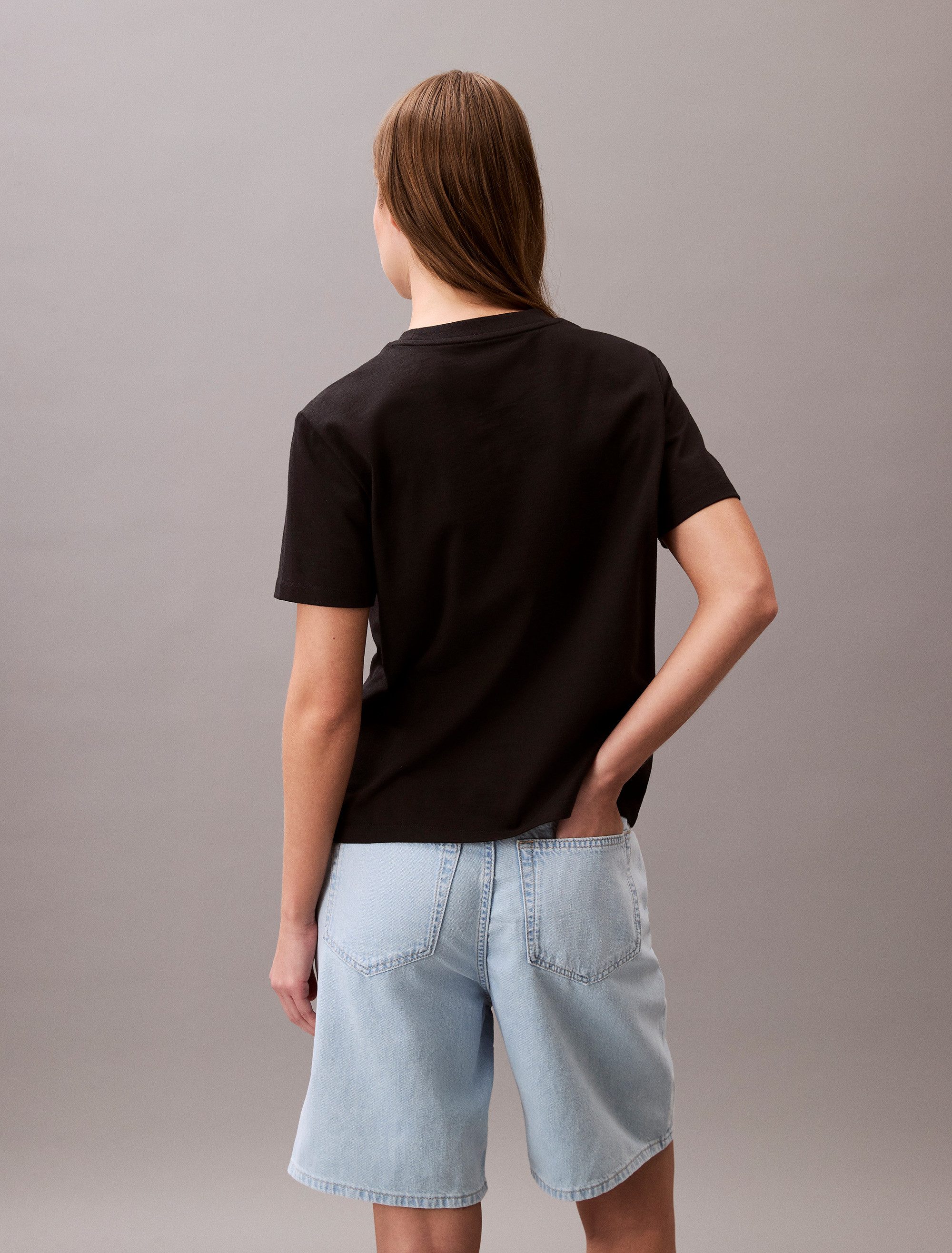 Calvin Klein Jeans T-Shirt mit Logoschriftzug