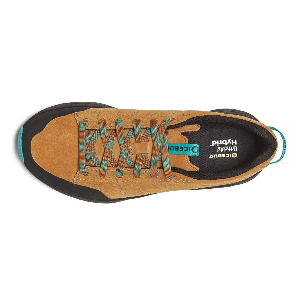 Icebug Wander-Travelschuhe Tind M RB9X (Rauleder) braun Herren Wanderschuh