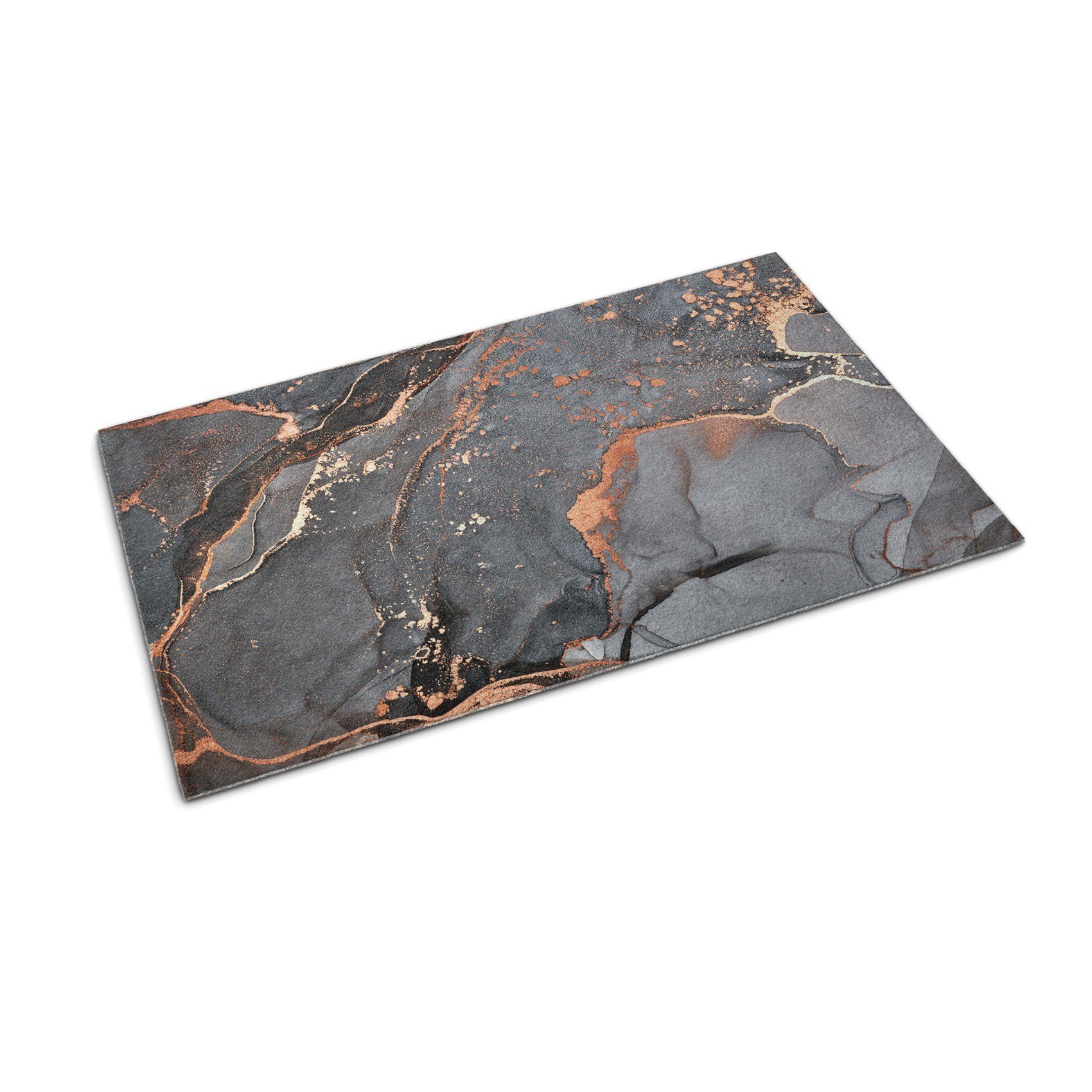 Tulup Fußmatte Rechteckig Schmutzfangmatte Modern Robust Deko 60 cm x 40 cm, Rutschfeste Unterlage