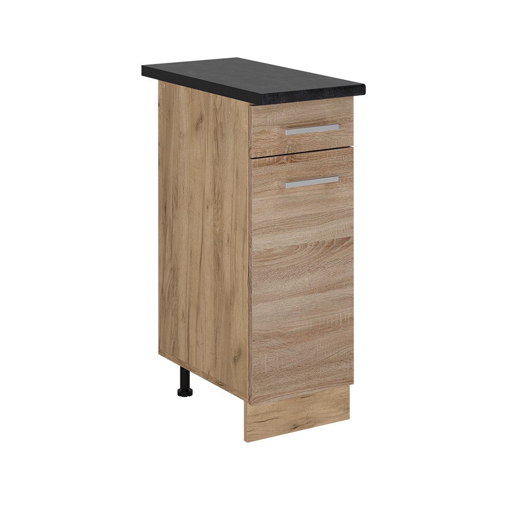 Vicco Unterschrank R-Line, Sonoma/Goldkraft Eiche, 30 günstig online kaufen