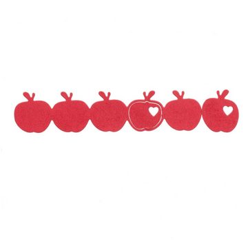 Stanzenshop.de Motivschablone Stanzschablone: Apfelreihe