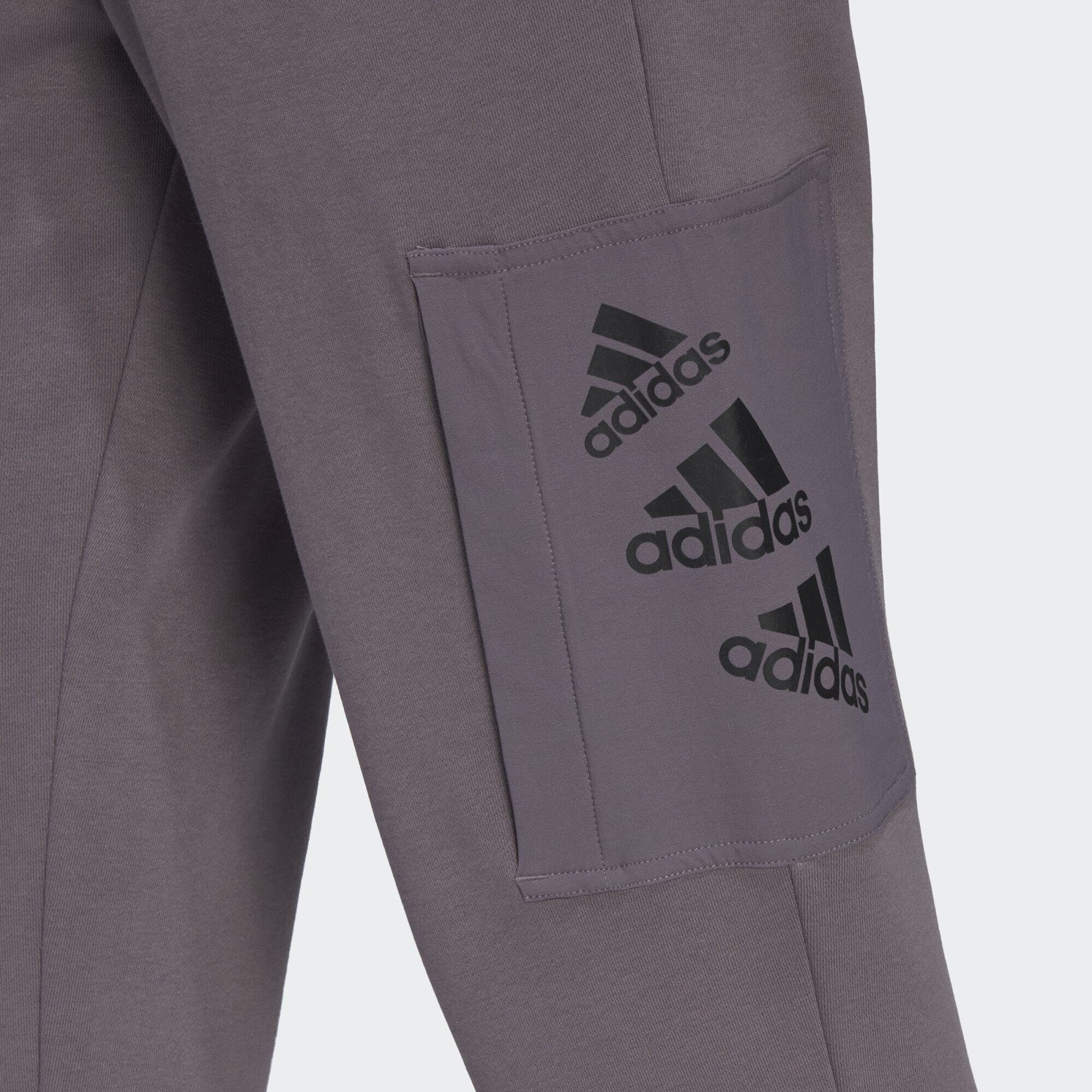 adidas Sportswear Jogginghose HOSE / Trace FLEECE ESSENTIALS BRANDLOVE Grey Black