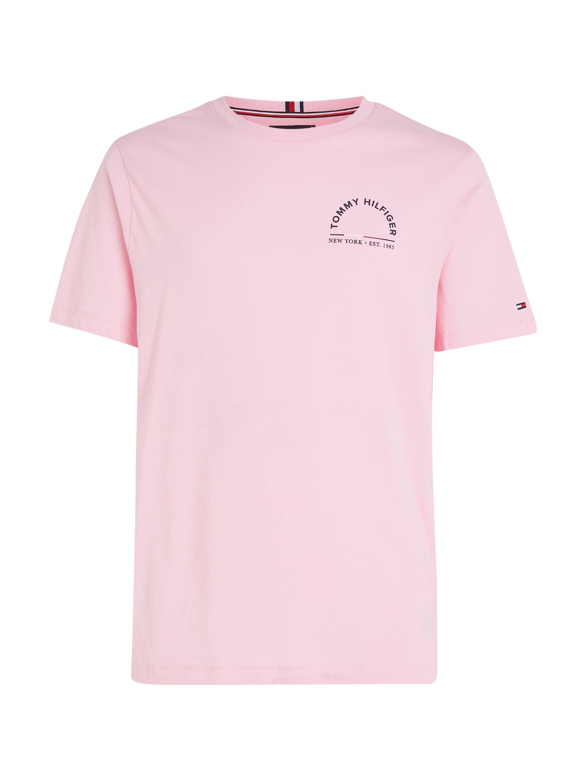 Tommy Hilfiger T-Shirt SHADOW HILFIGER Iconic REG Pink TEE