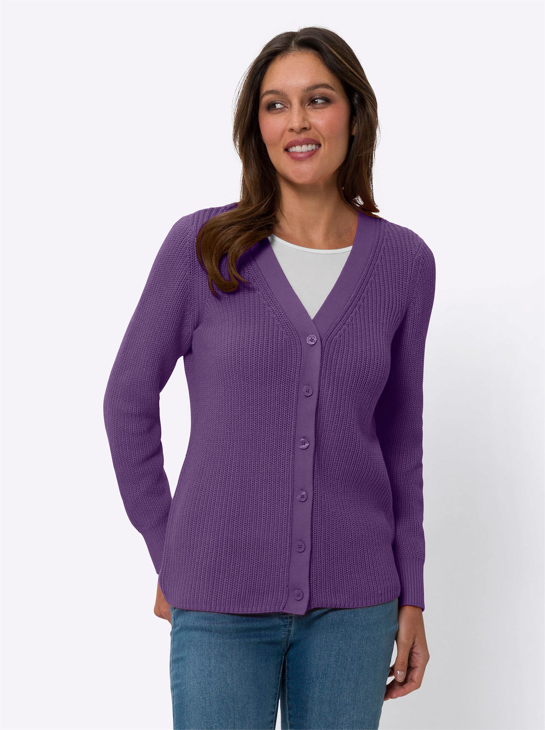 Sieh an! Strickjacke Strickjacke . günstig online kaufen