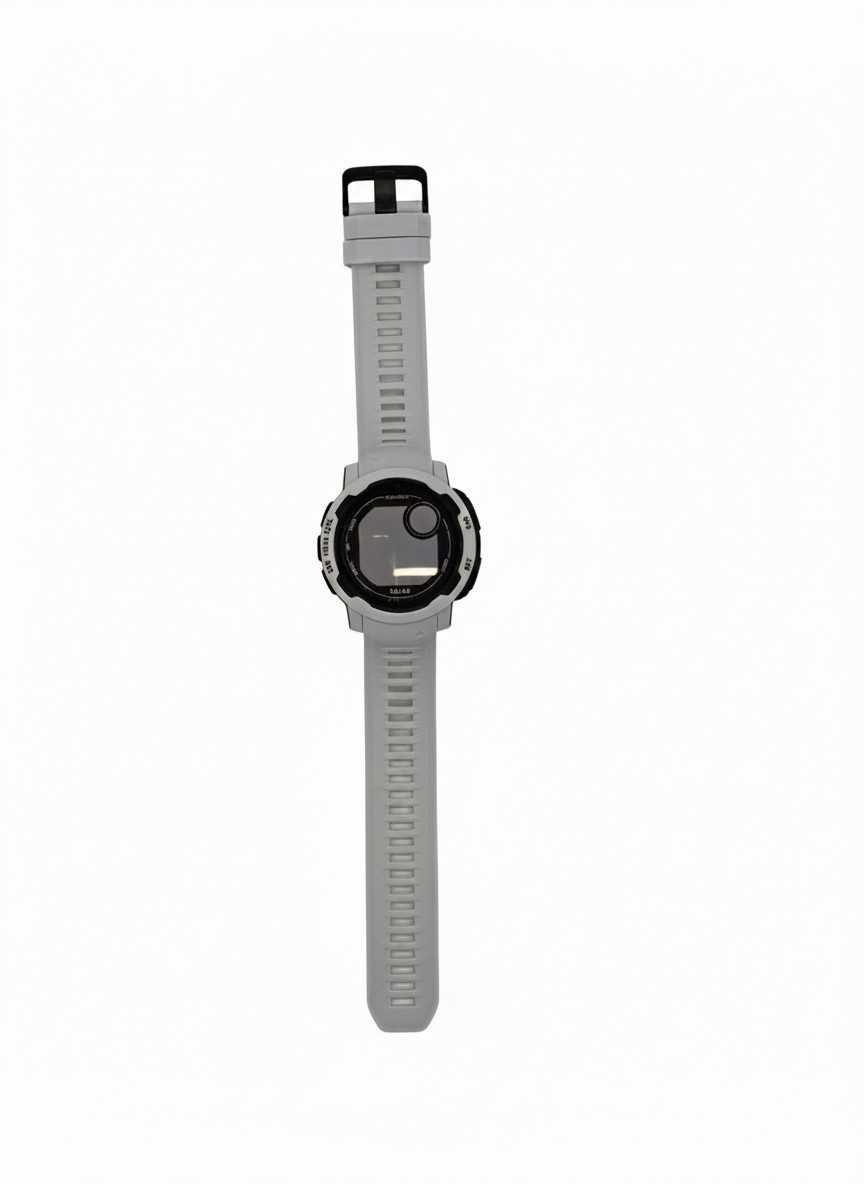 Garmin Instinct 2, 45mm Smartwatch (2,30 cm cm/0,9 Zoll, Garmin OS) Einzelartikel, 2-tlg., Smartwatch, Silikonarmband, Ladekabel, Solar; unendl. Akku; Garmin Pay; Herzfreq. & Ox; Militärstandard.