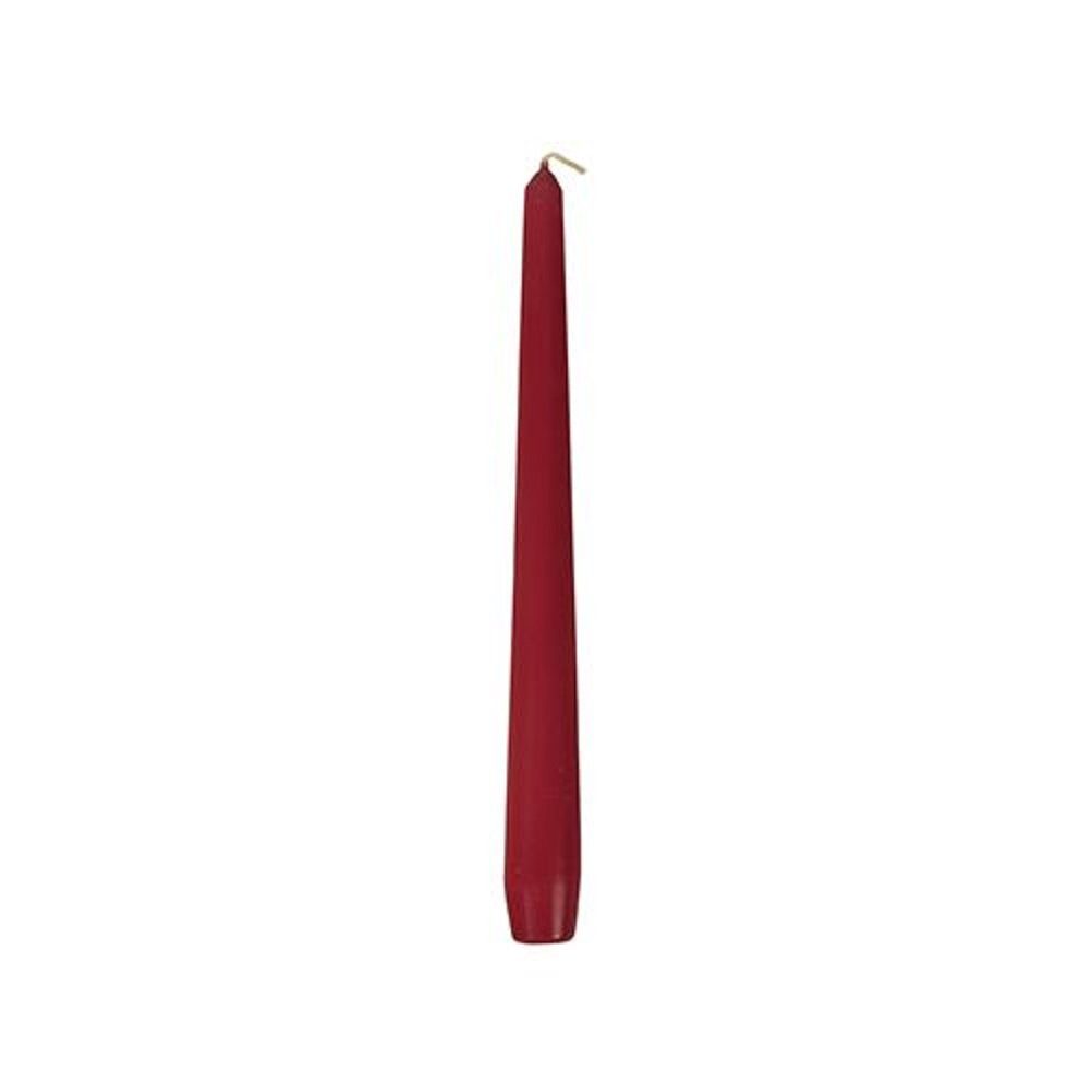 PAPSTAR GmbH Tafelkerze 50 Leuchterkerzen Tafelkerzen Ø22mm L25cm bordeaux